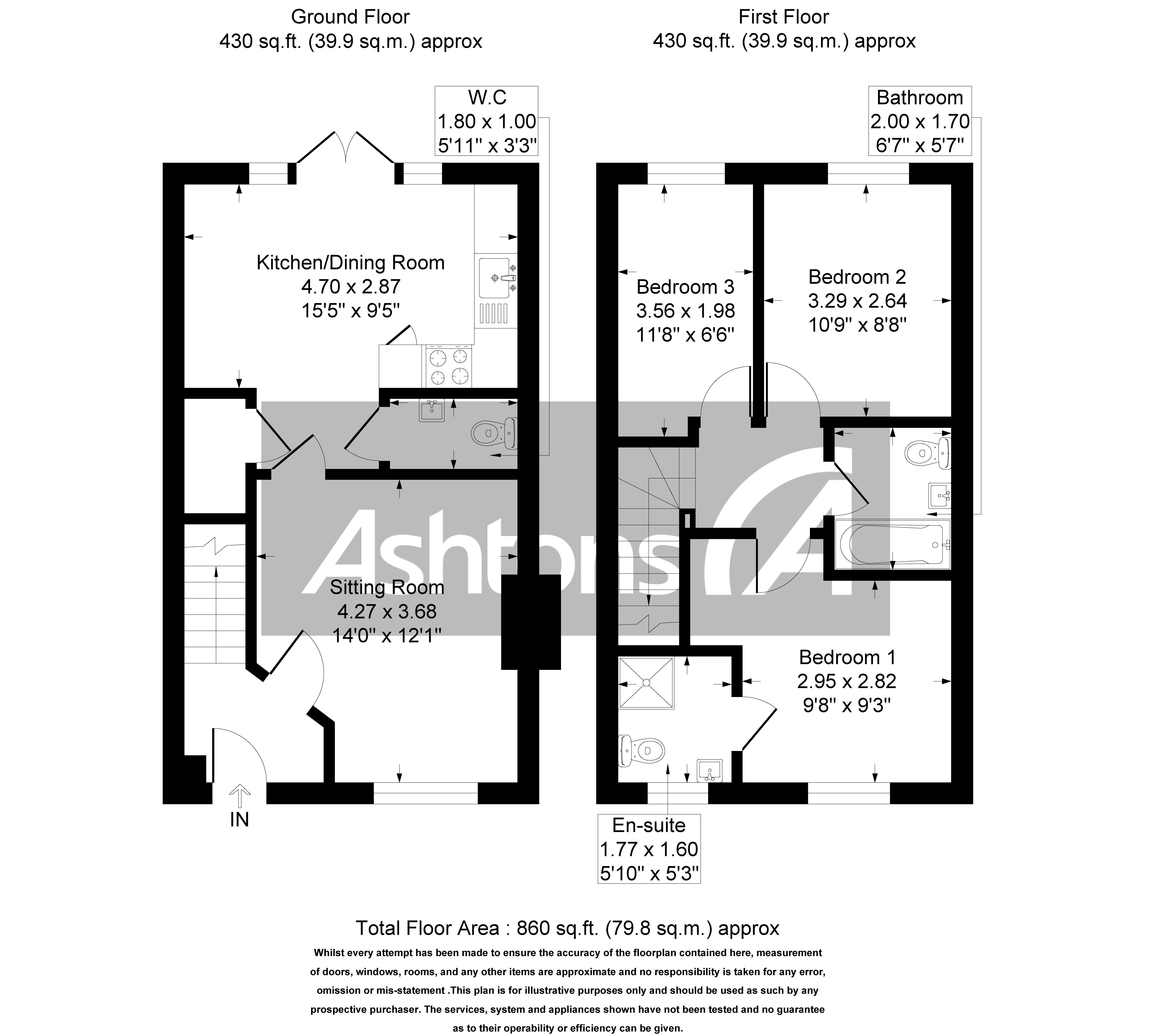 Ackers Fold, Leigh Floor Plan