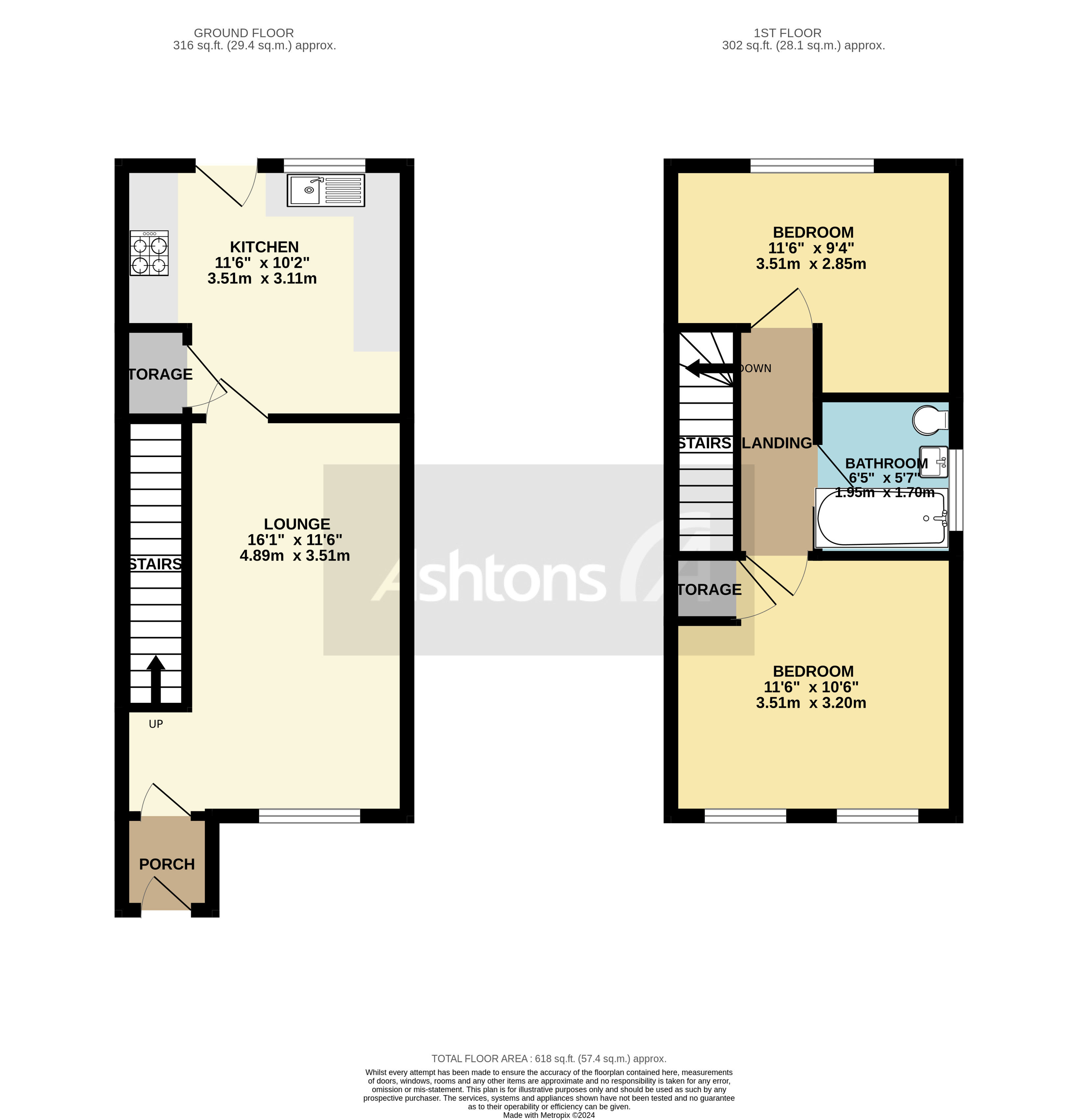 Dale Close, Warrington Floor Plan