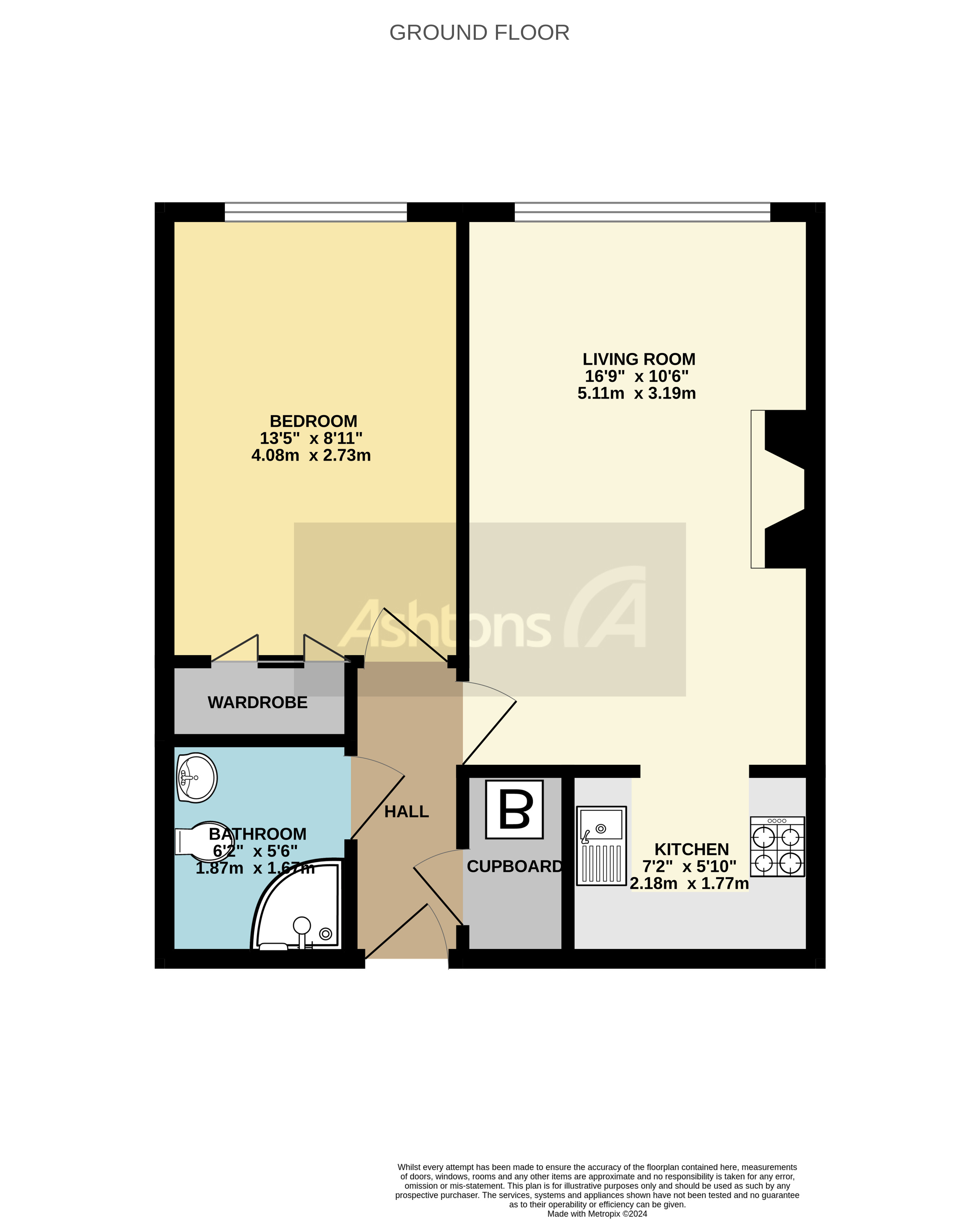 Flat 6, Warrington Floor Plan