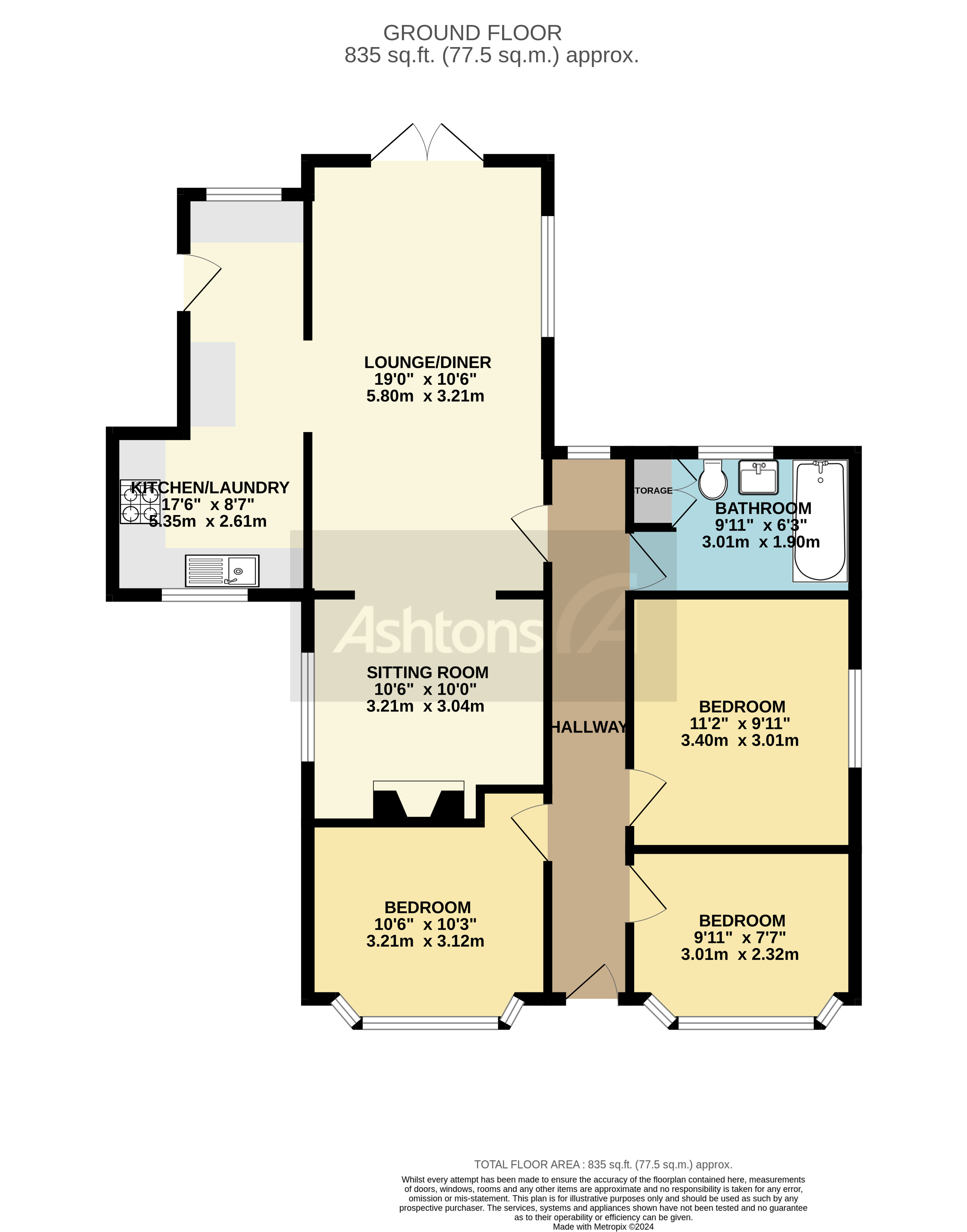 Birtles Road, Warrington Floor Plan