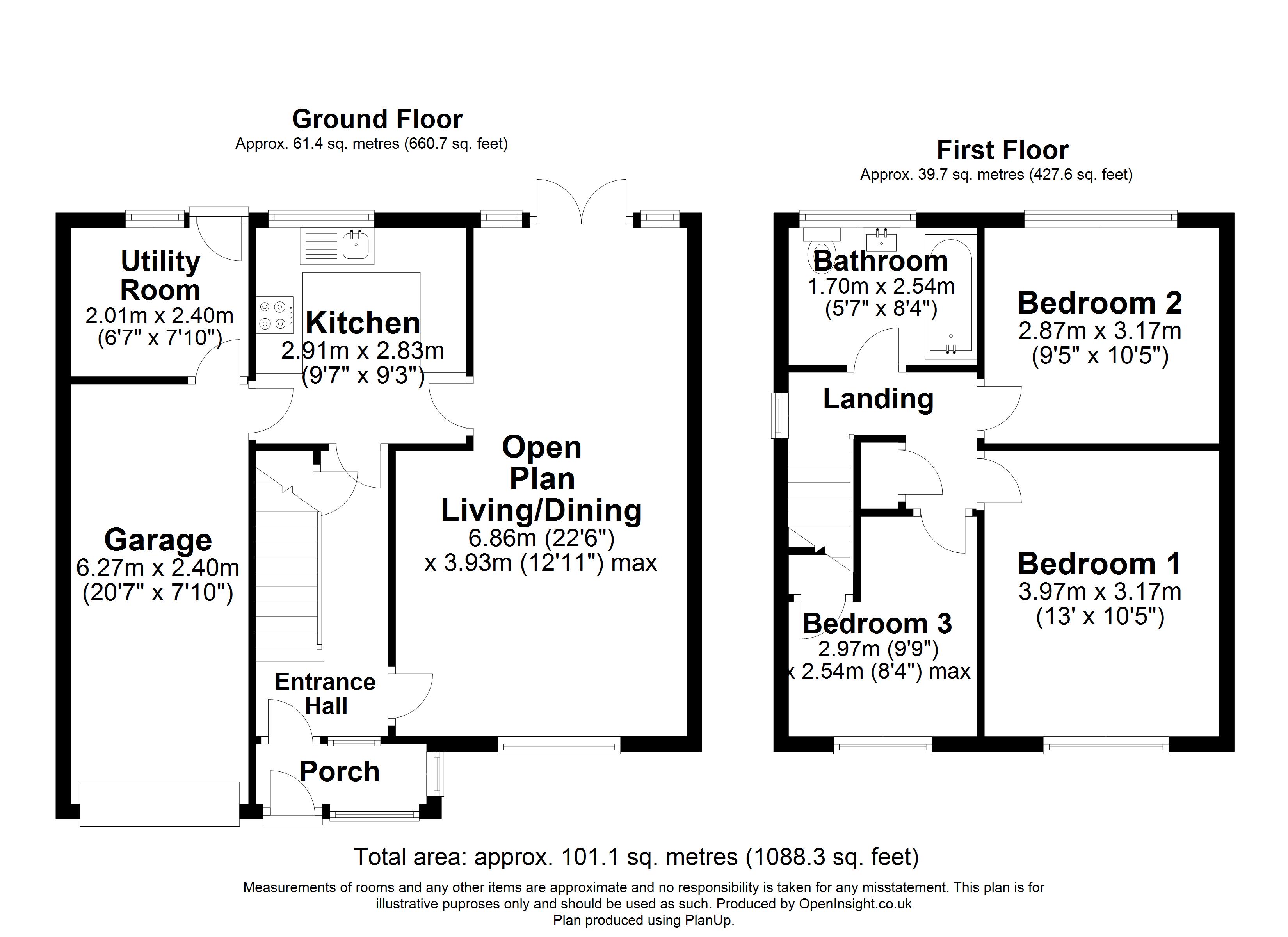 Martham Close, Warrington Floor Plan