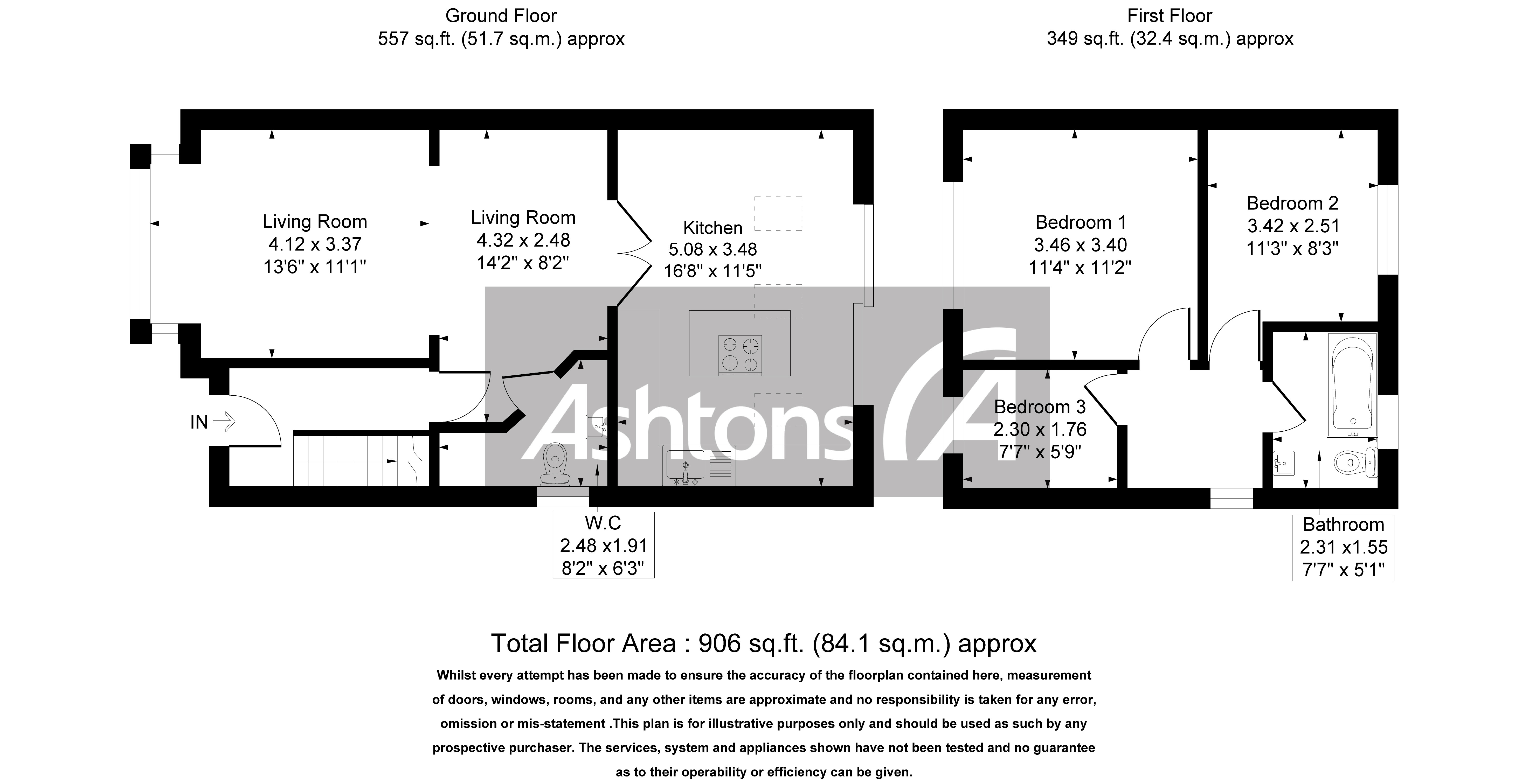 Entwistle Grove, Leigh Floor Plan