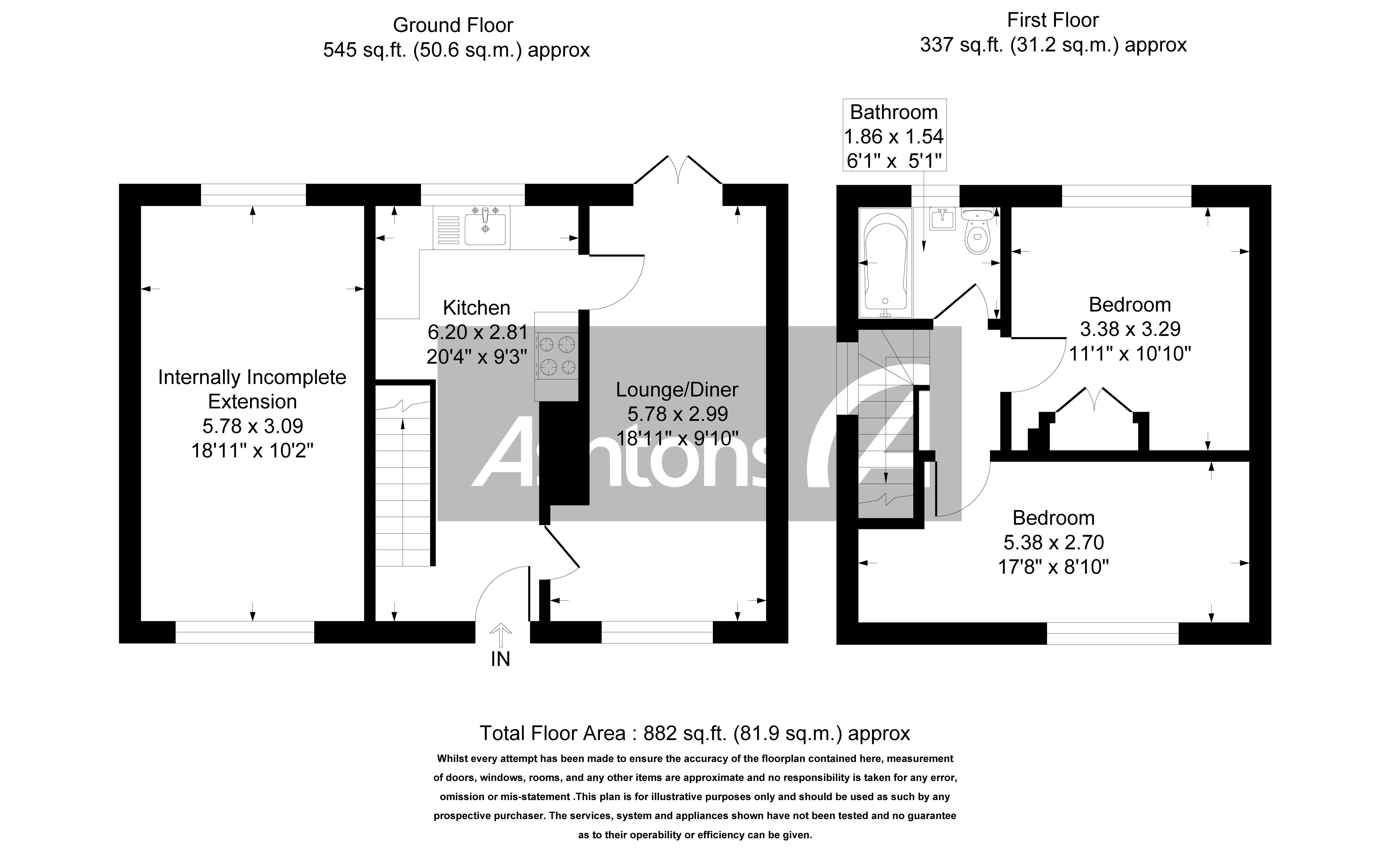 Bright Street, Leigh Floor Plan