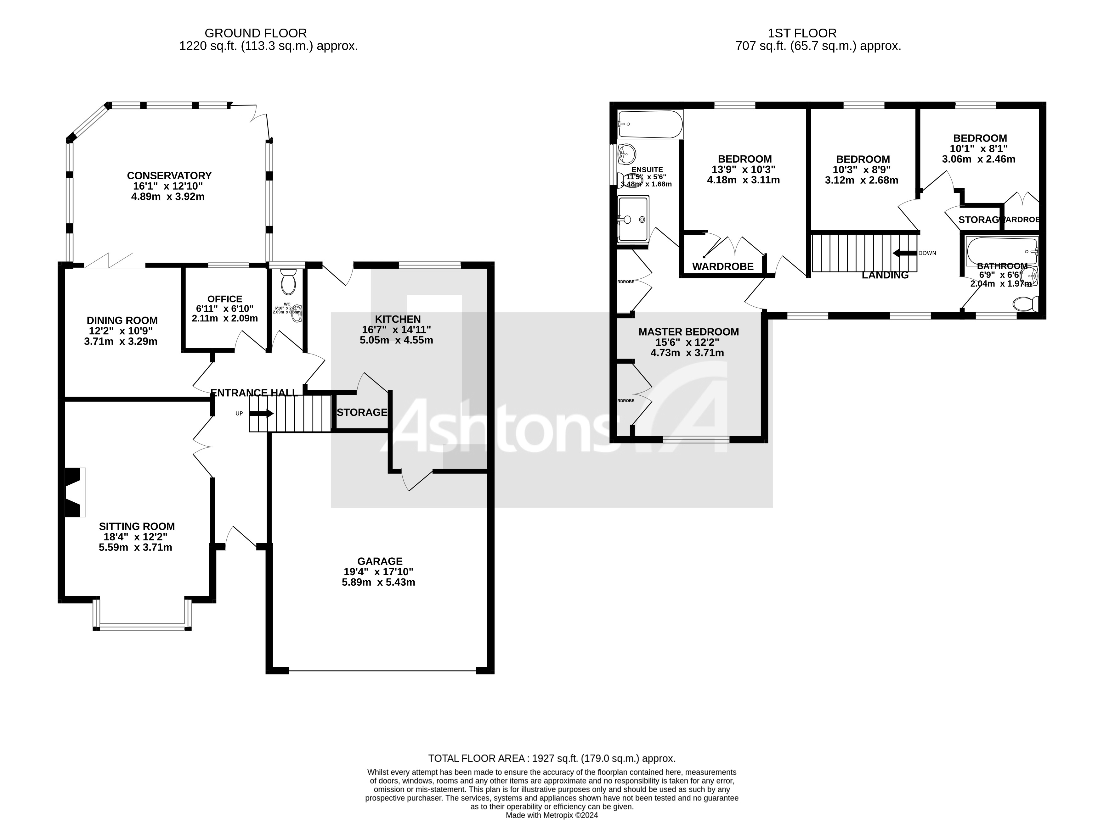 Long Meadow, St. Helens Floor Plan