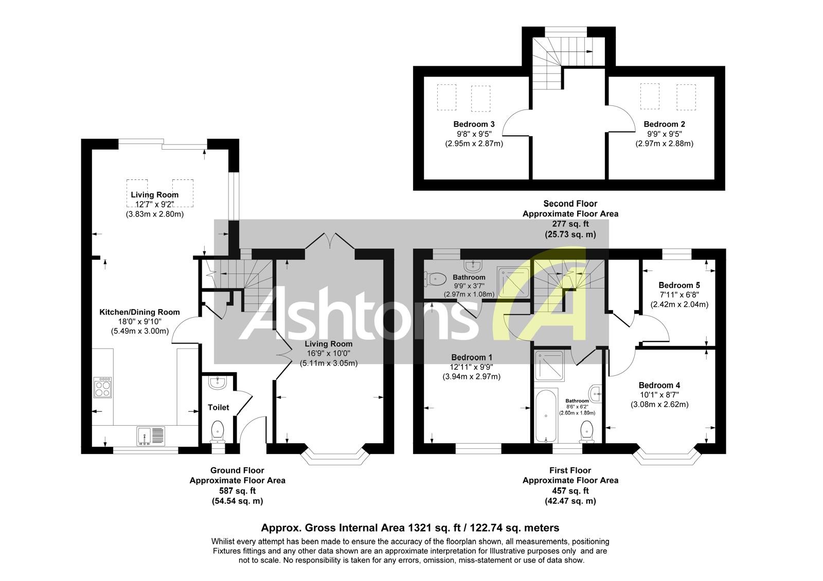 King Oswald Crescent, Widnes Floor Plan