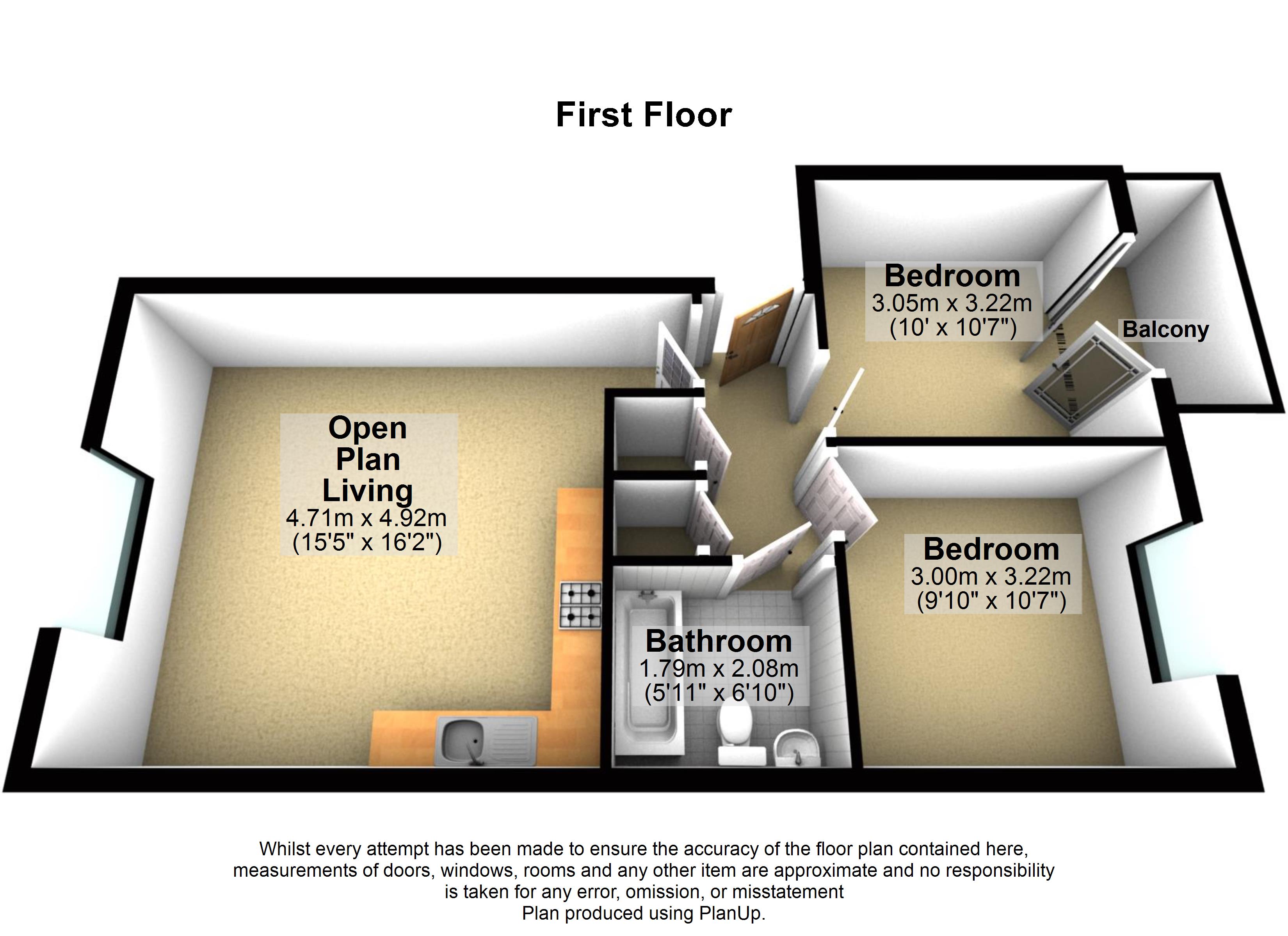 Pendle Court, Leigh Floor Plan