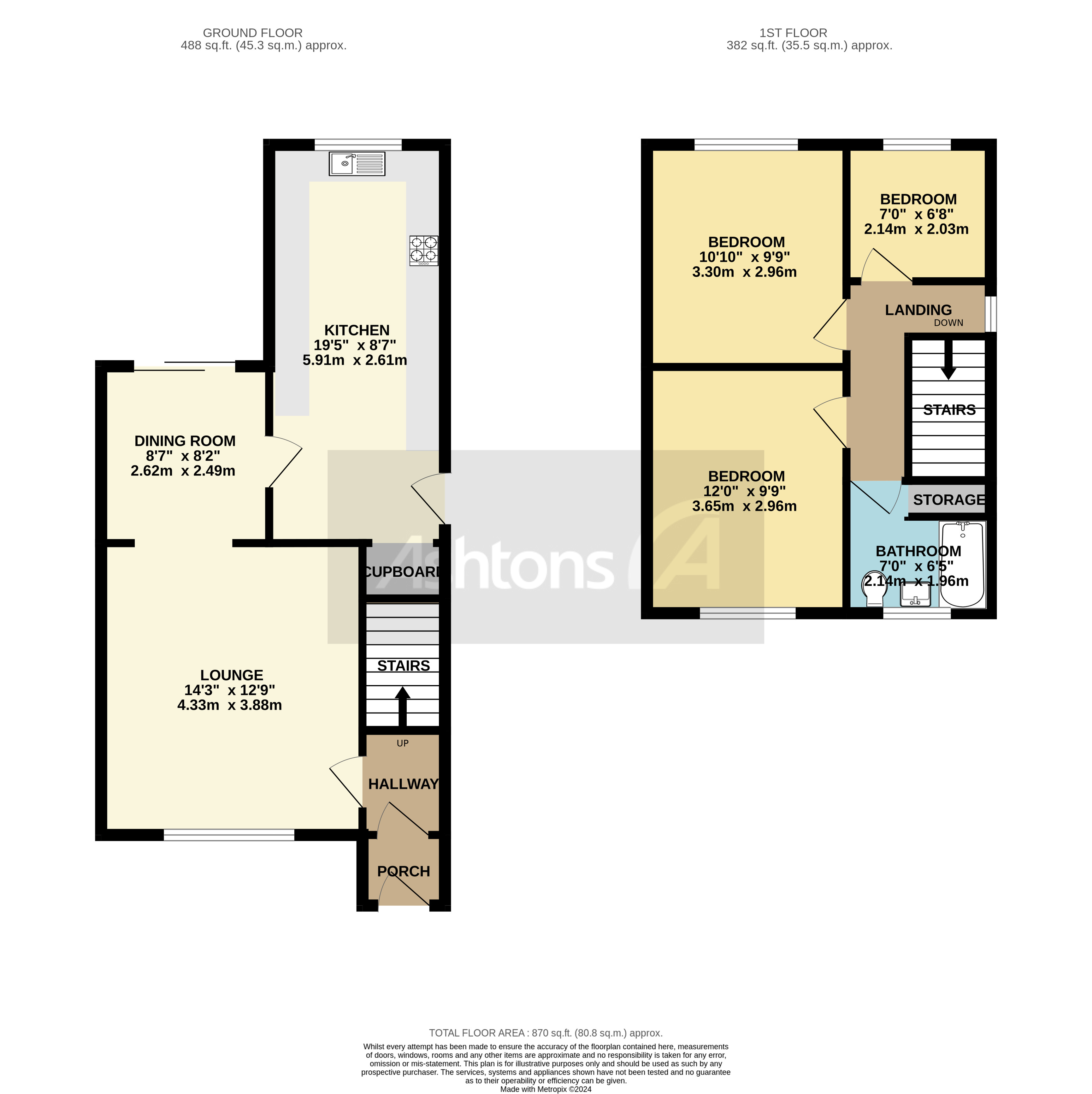 Woodcote Close, Warrington Floor Plan