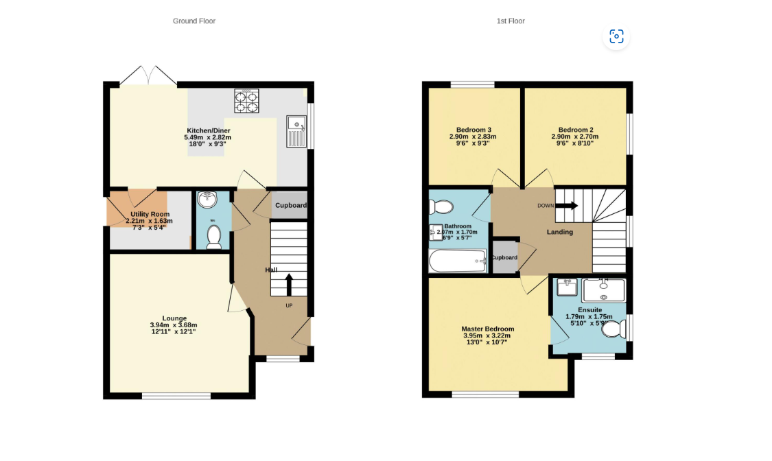 Cooke Close, Leigh Floor Plan