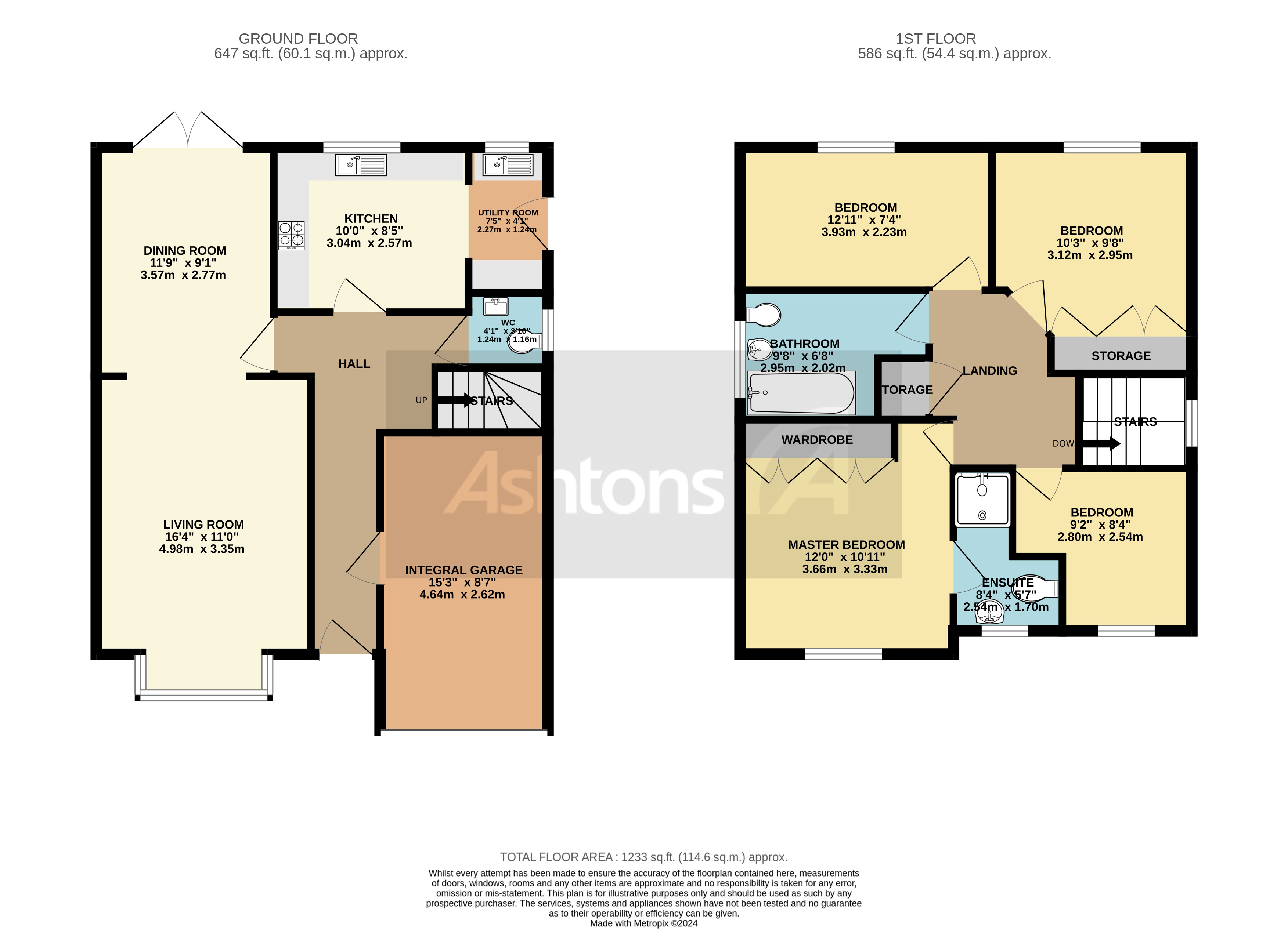 Southwold Crescent, Warrington Floor Plan