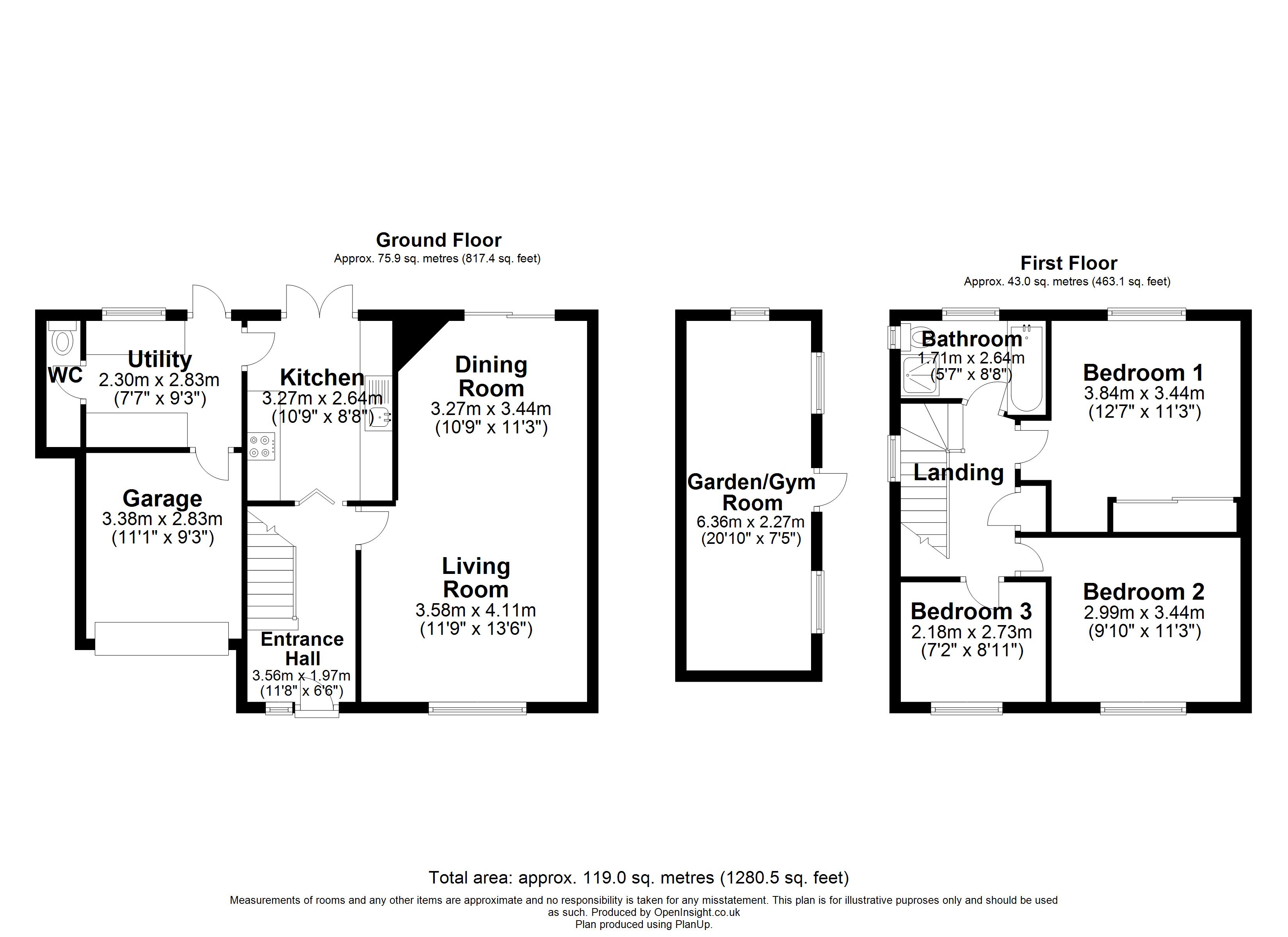 Greenfields Avenue, Warrington Floor Plan