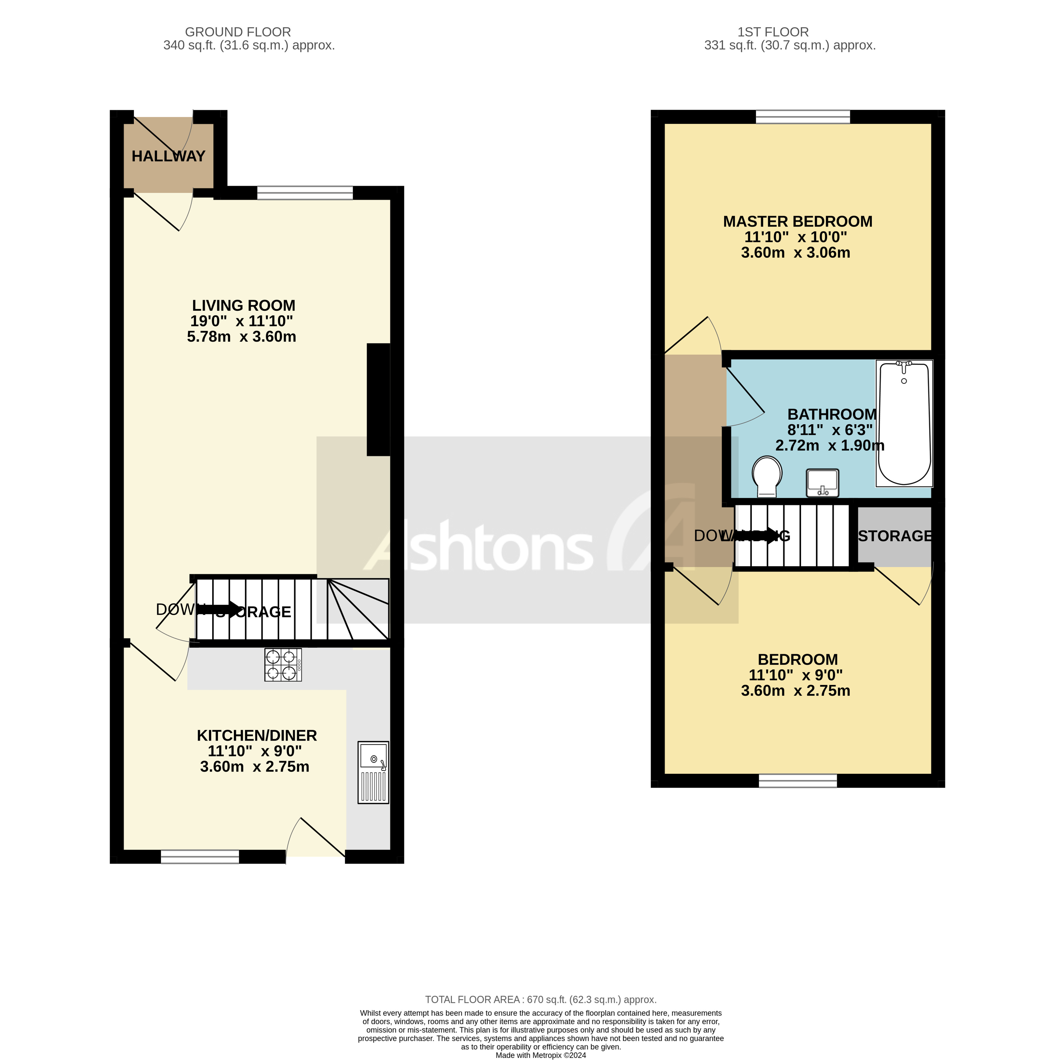 Waterways, Warrington Floor Plan