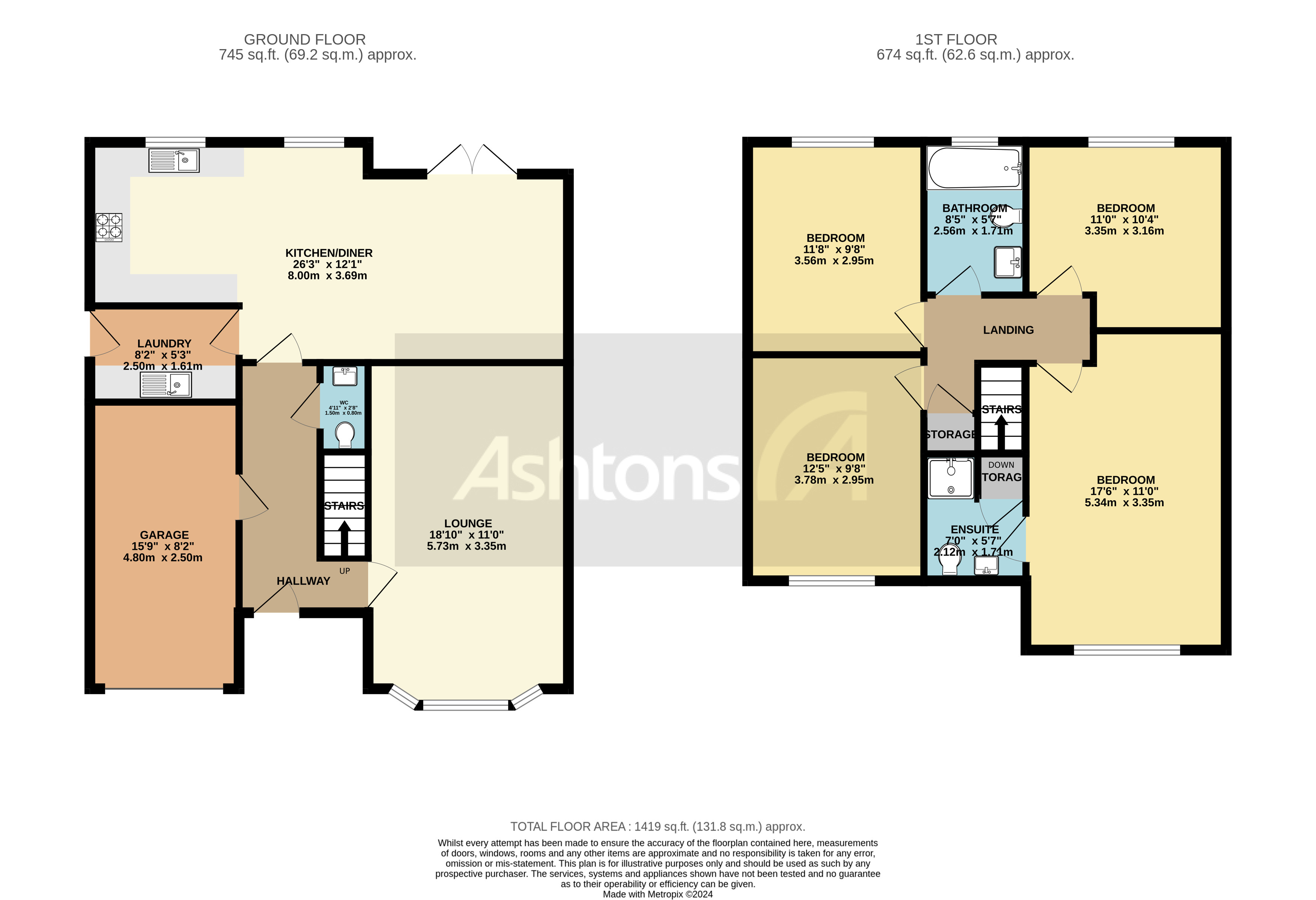 Astor Drive, Warrington Floor Plan