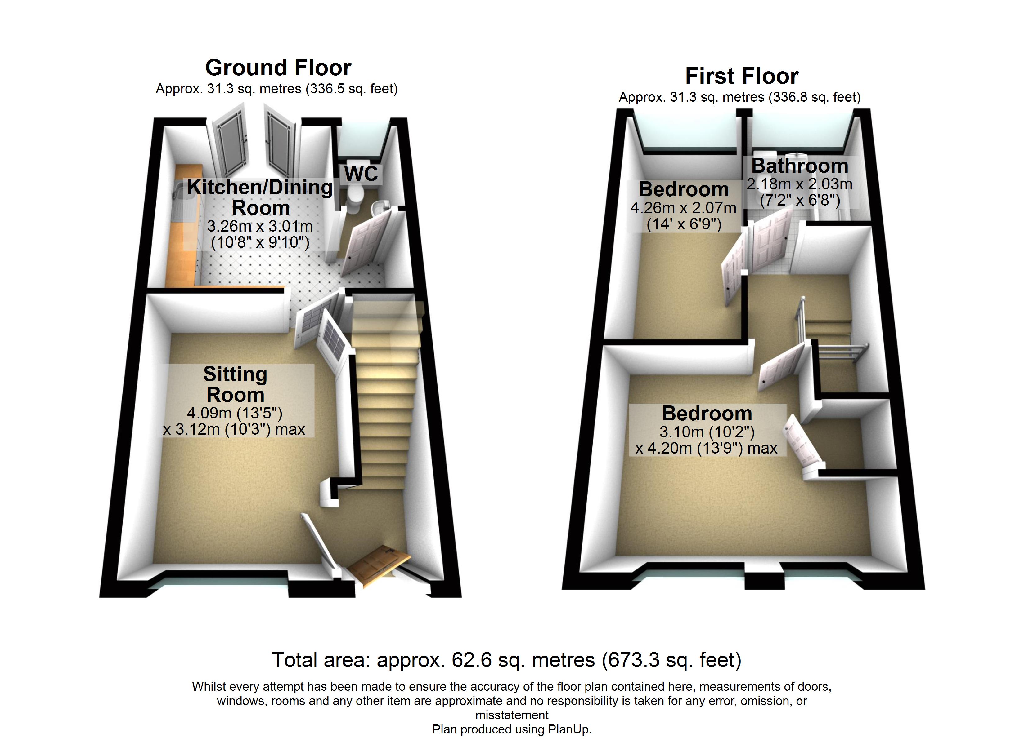 Anchor Field, Leigh Floor Plan