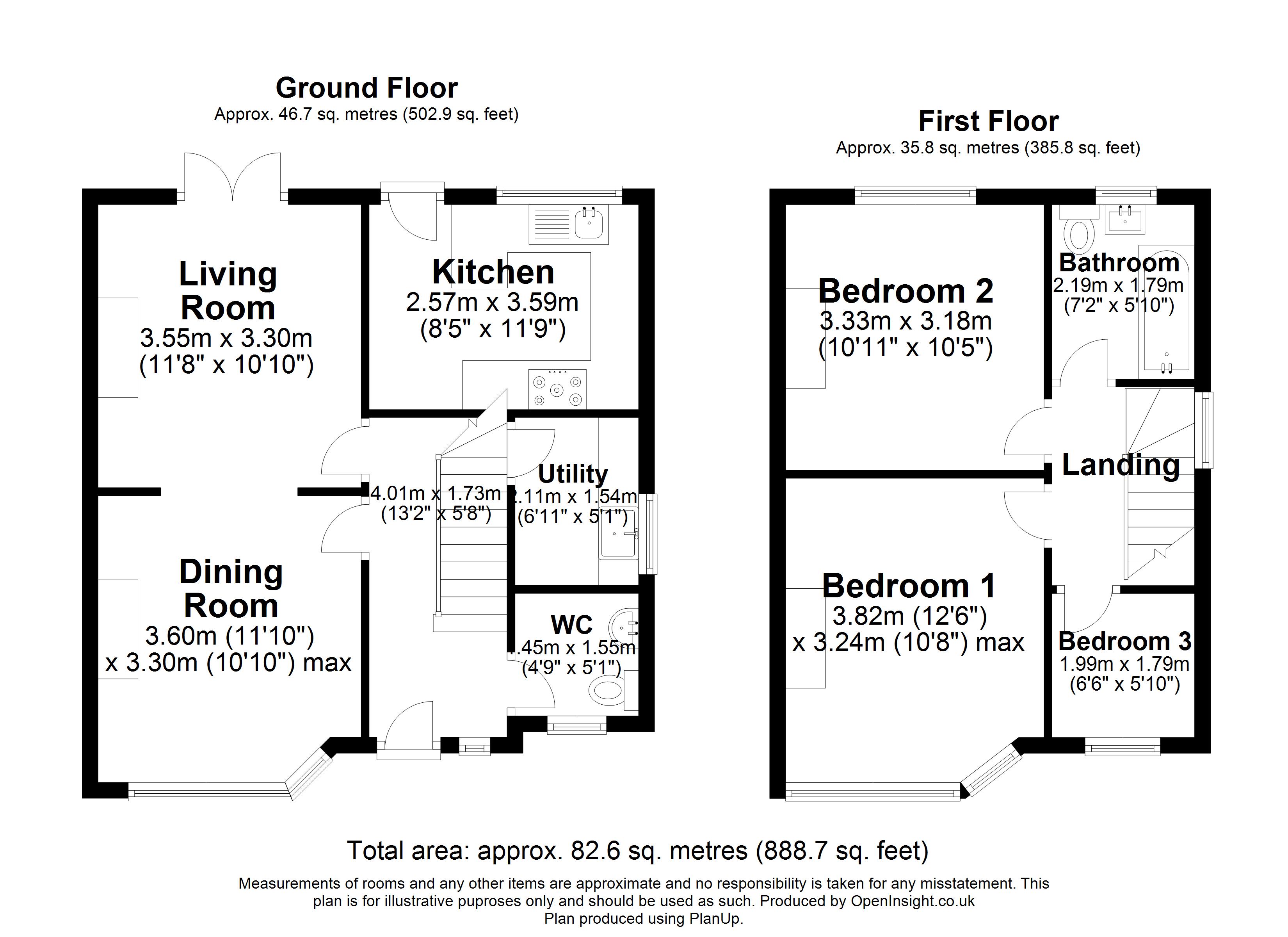 Springfield Avenue, Warrington Floor Plan