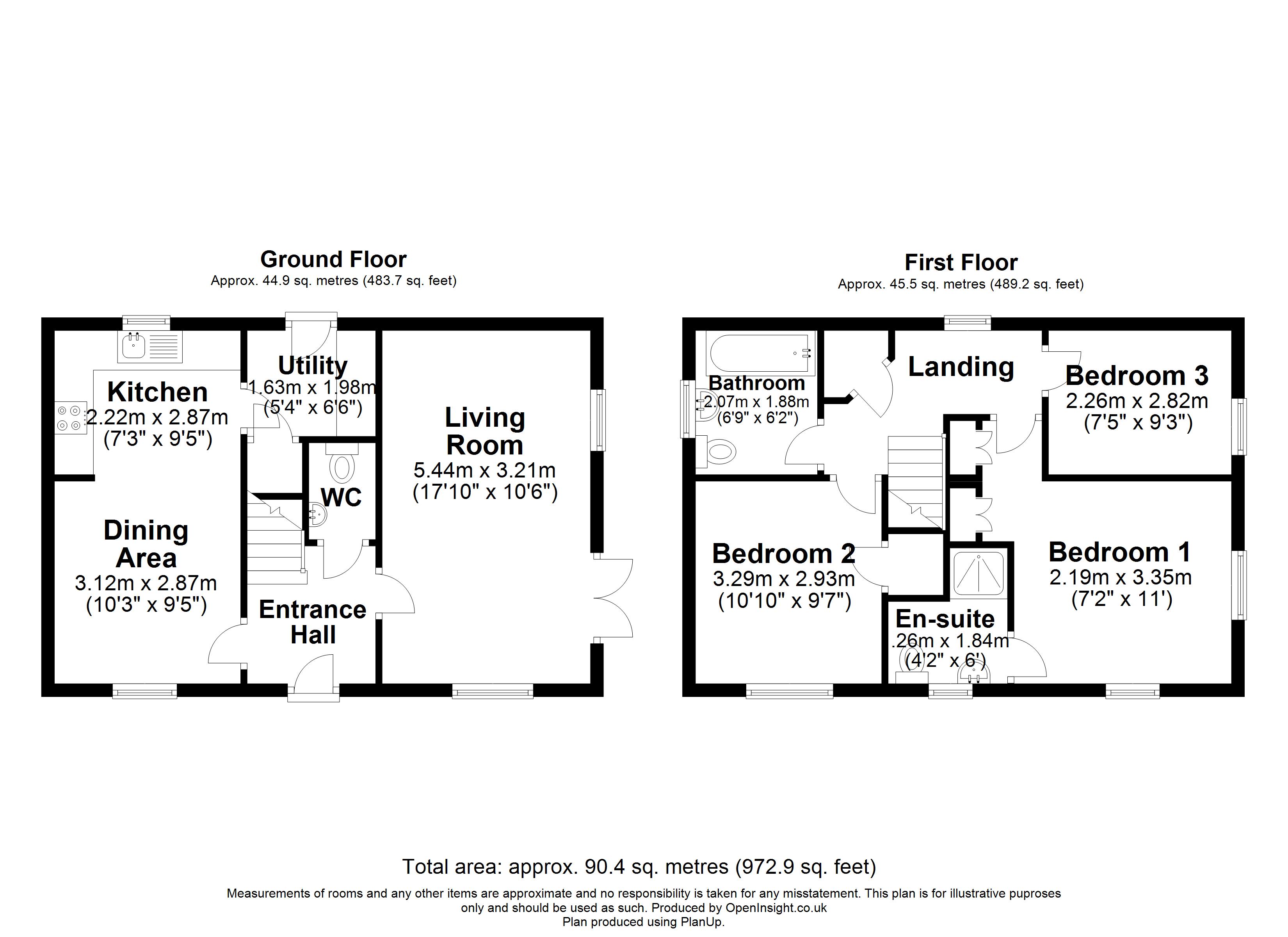 Lulworth Place, Warrington Floor Plan