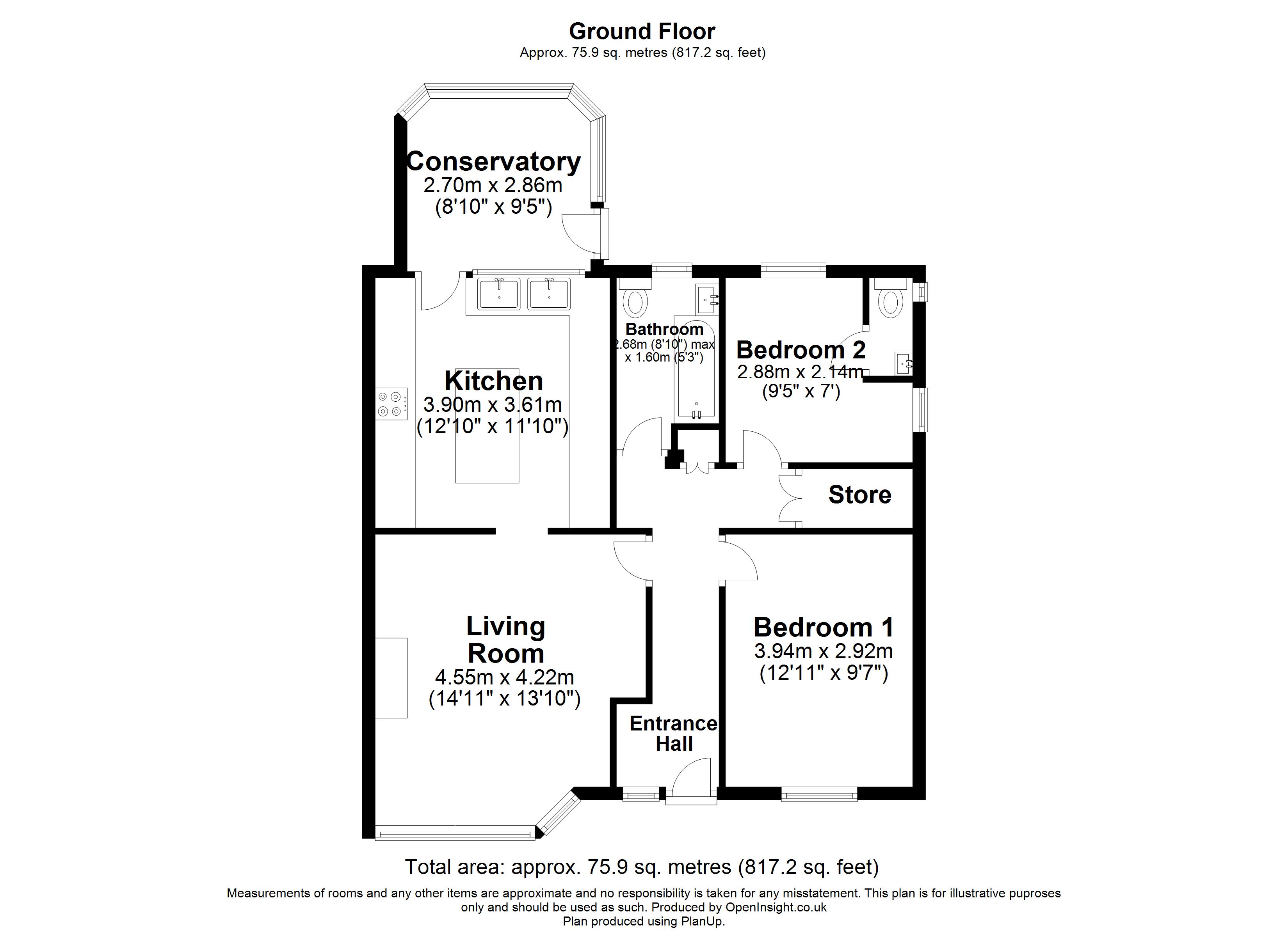 The Crescent, Lymm Floor Plan