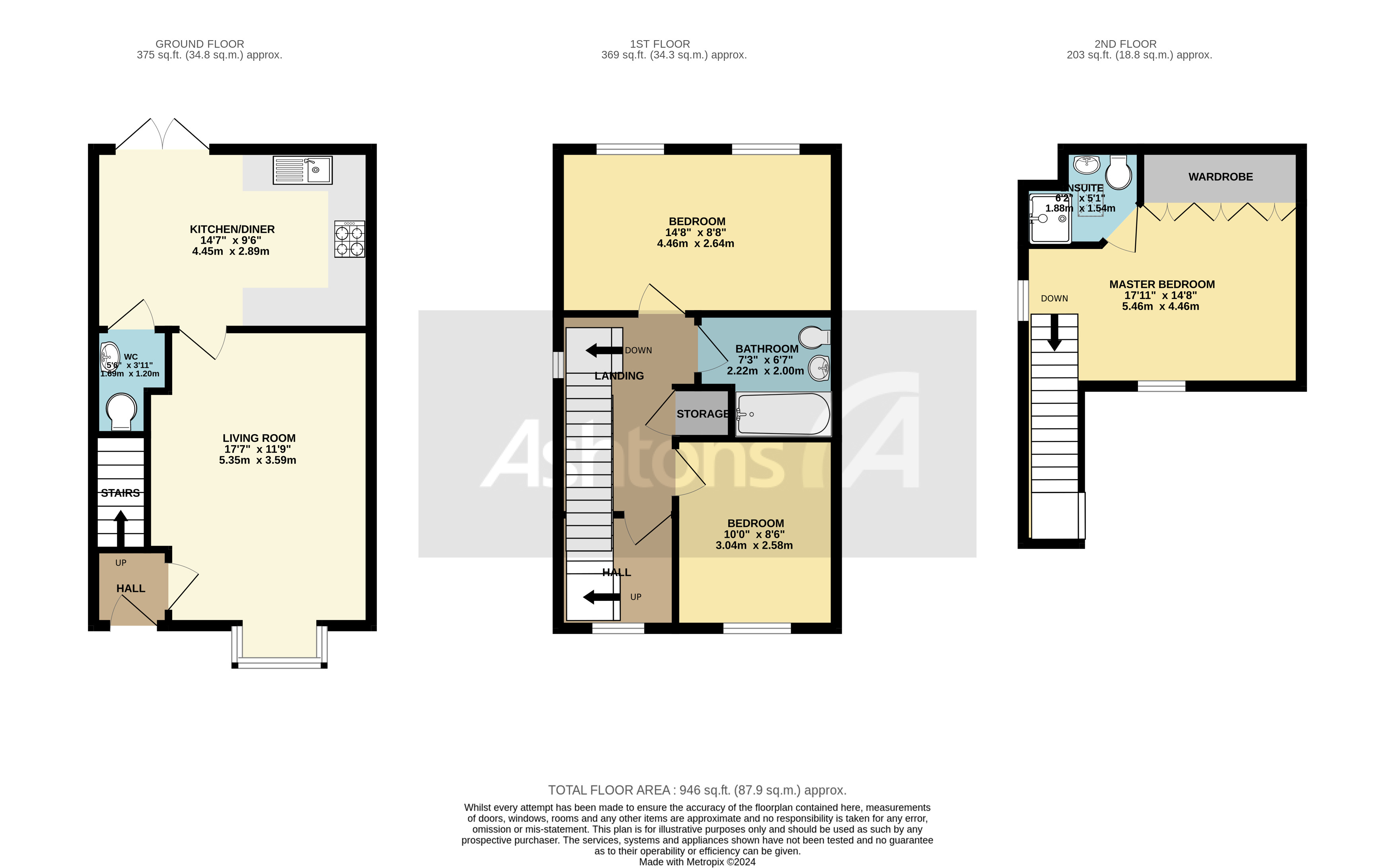 Atlanta Gardens, Warrington Floor Plan