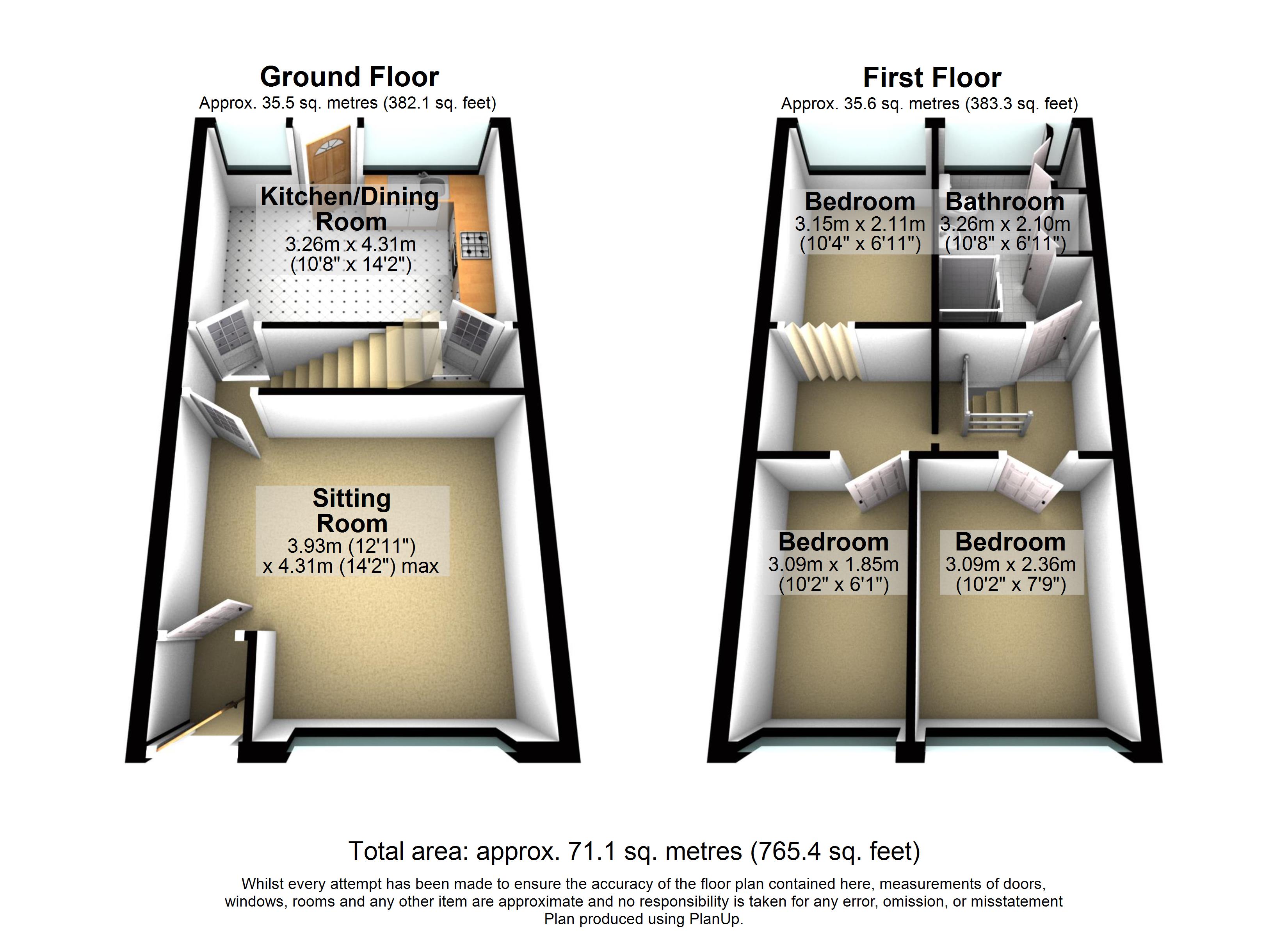 Buck Street, Leigh Floor Plan