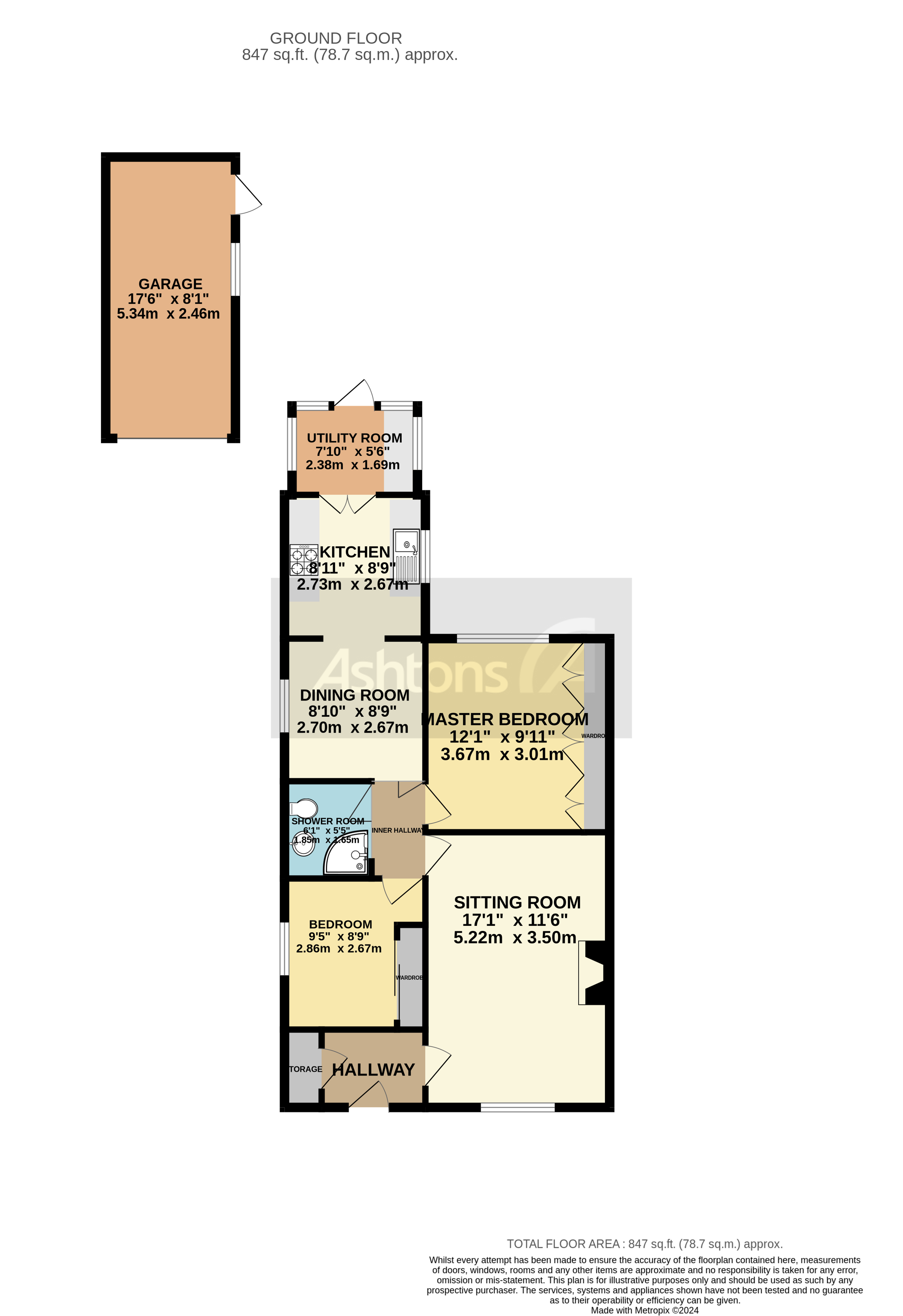 Bromley Close, Warrington Floor Plan