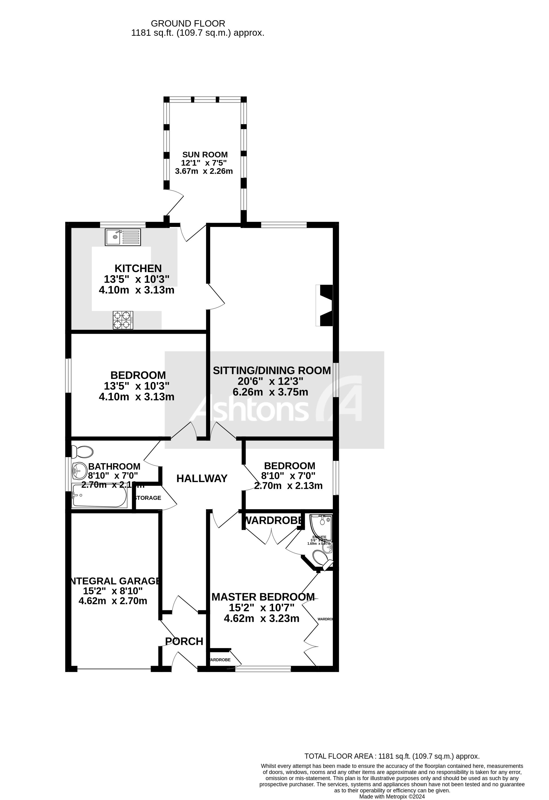 Newton Road, St. Helens Floor Plan