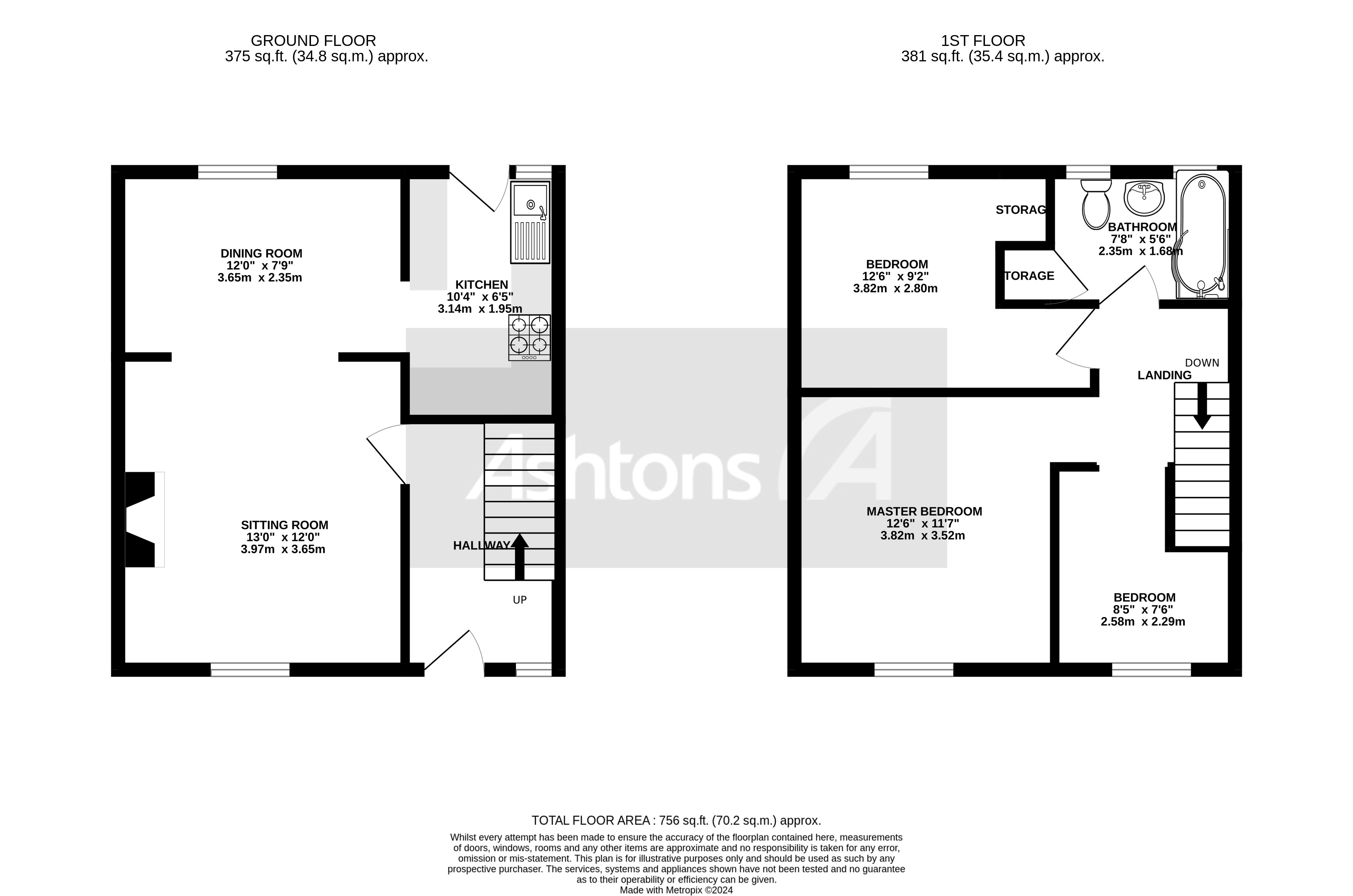 Chiltern Road, St. Helens Floor Plan