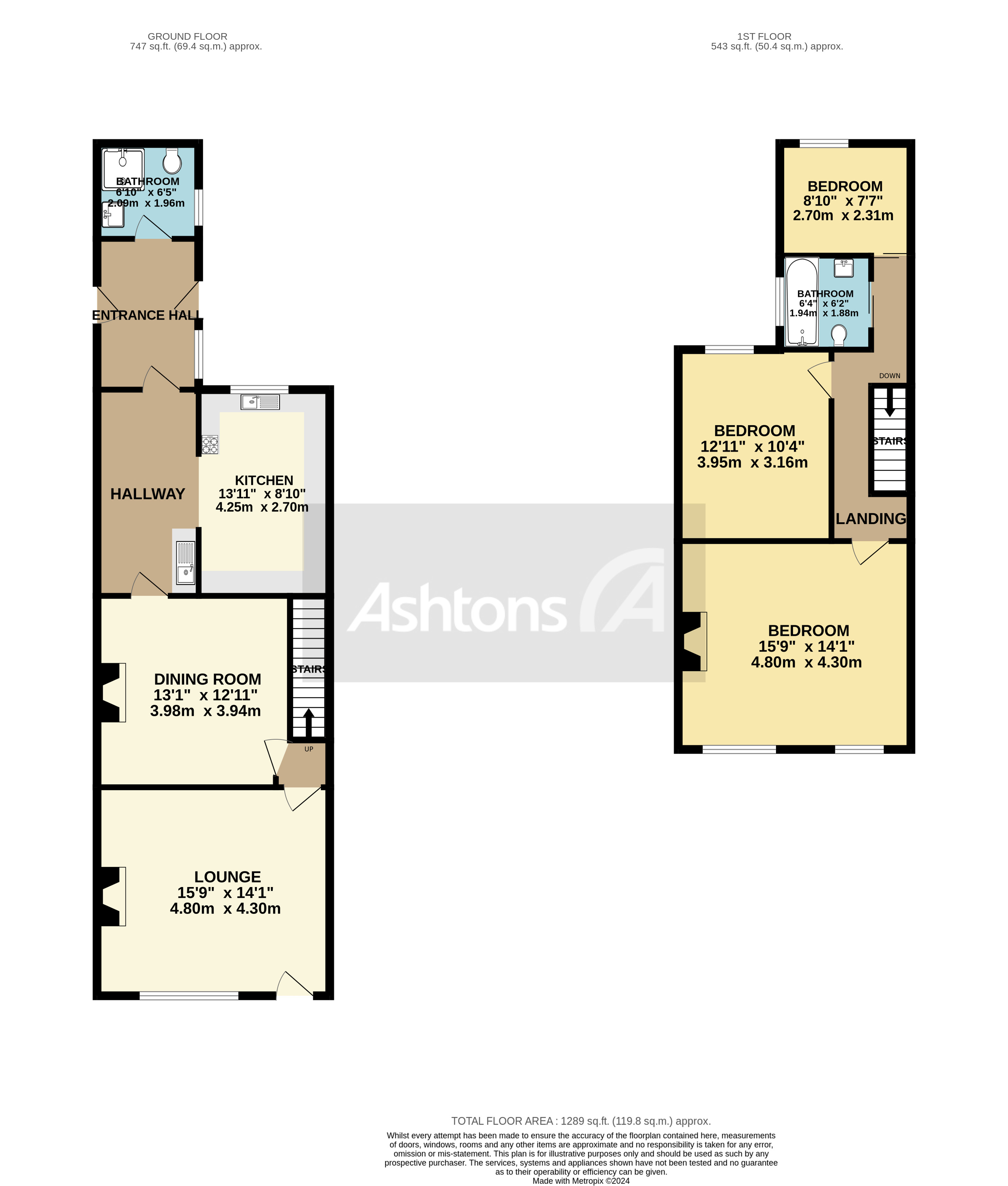 Padgate Lane, Warrington Floor Plan