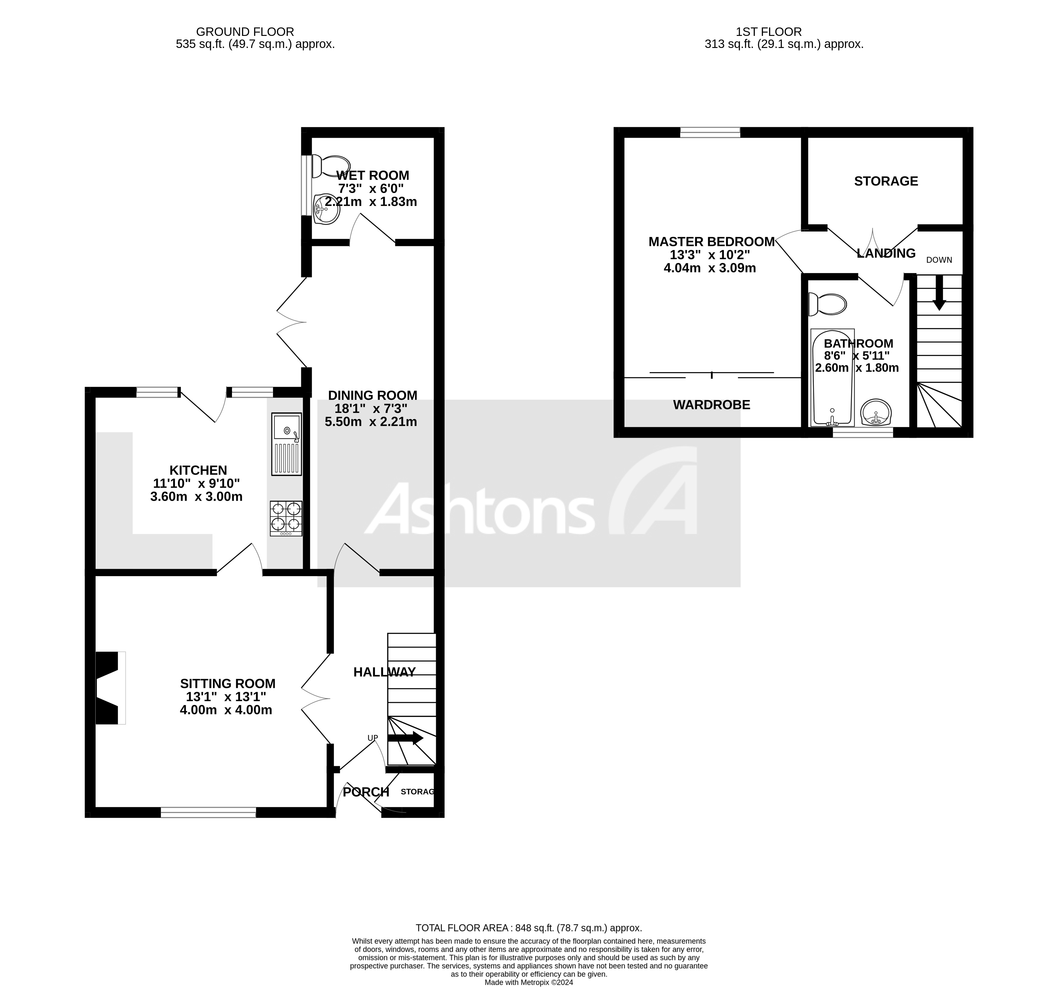 Crown Street, Newton-Le-Willows Floor Plan