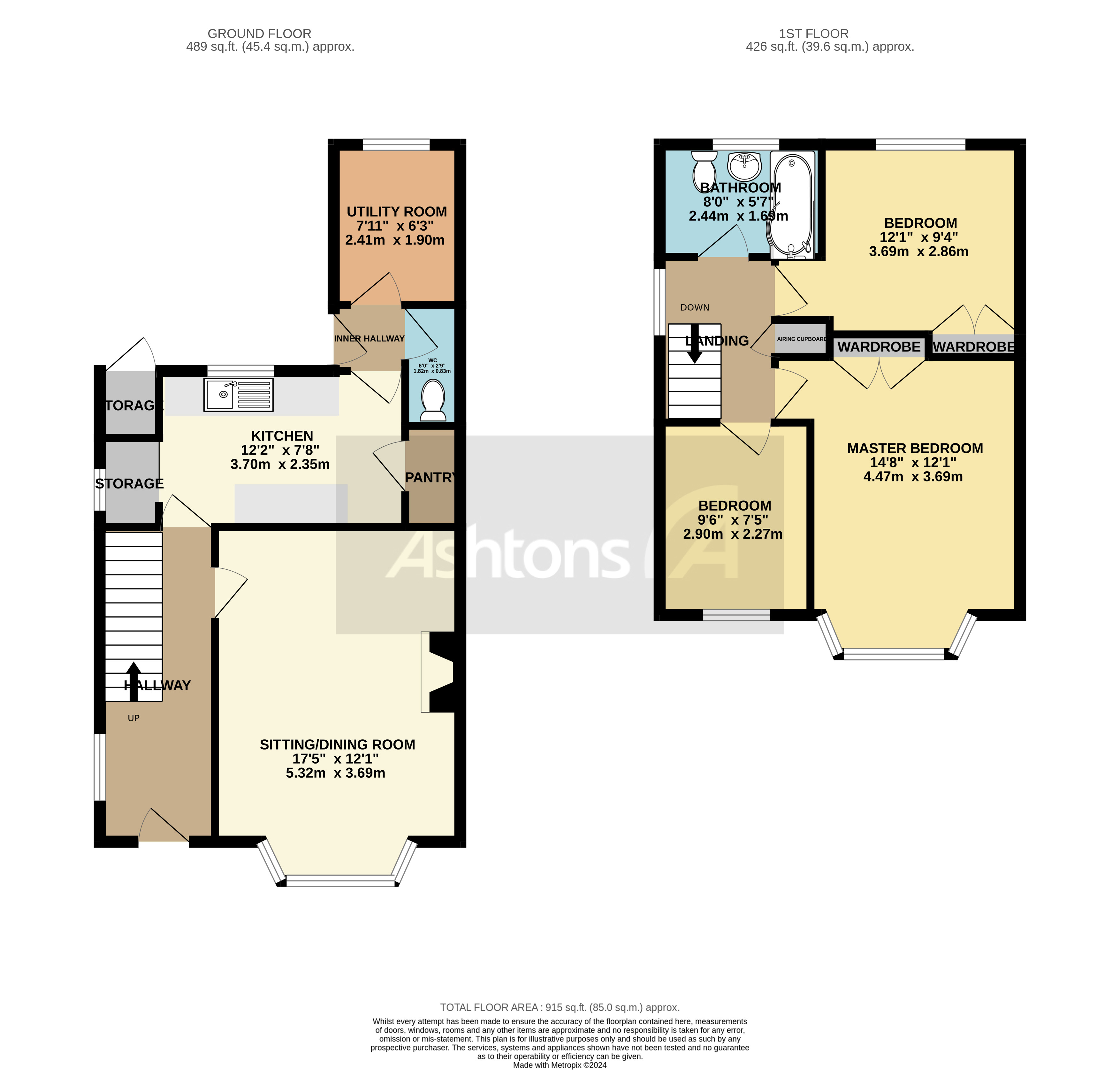 Harding Avenue, Warrington Floor Plan