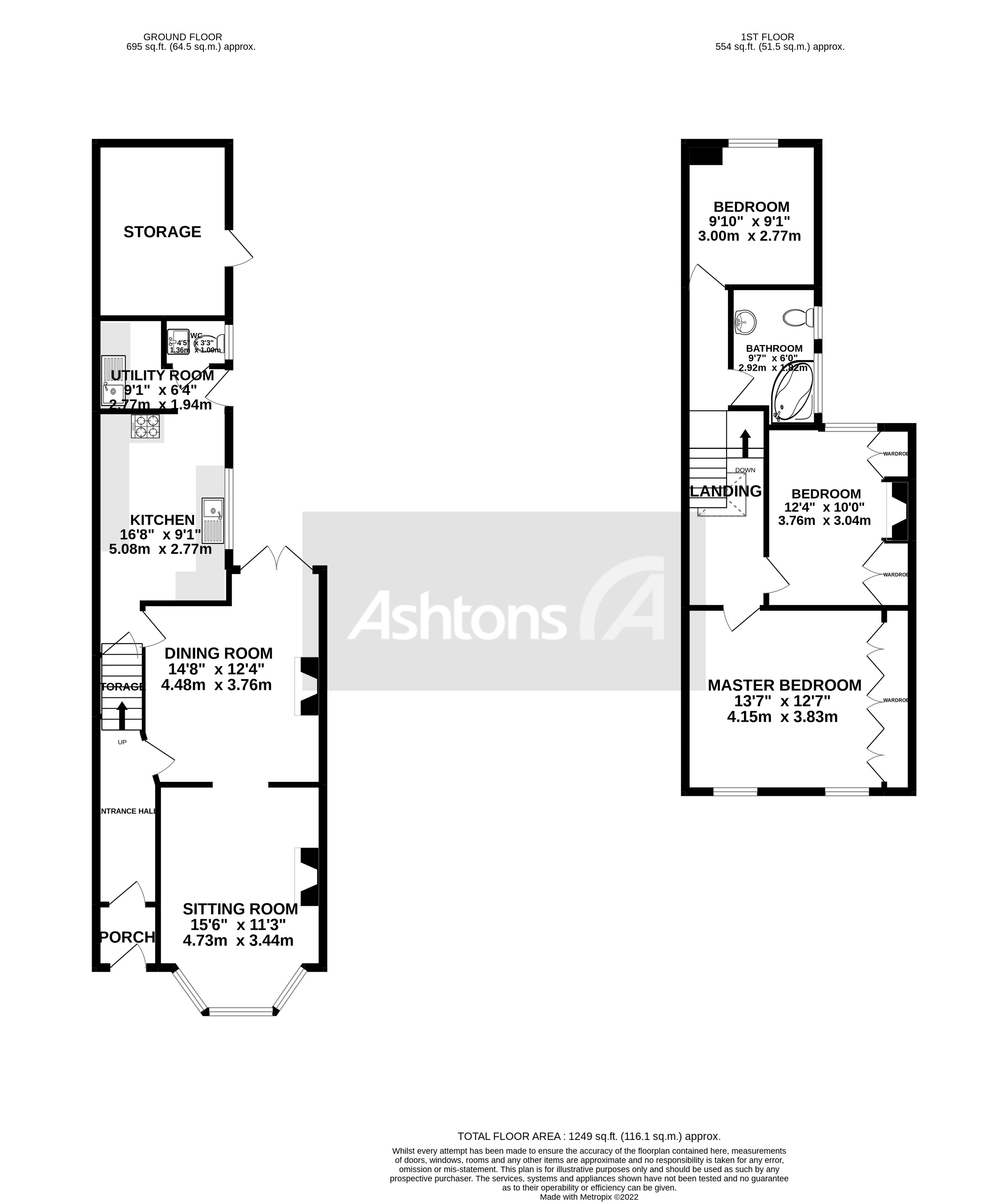 Dentons Green Lane, St. Helens Floor Plan