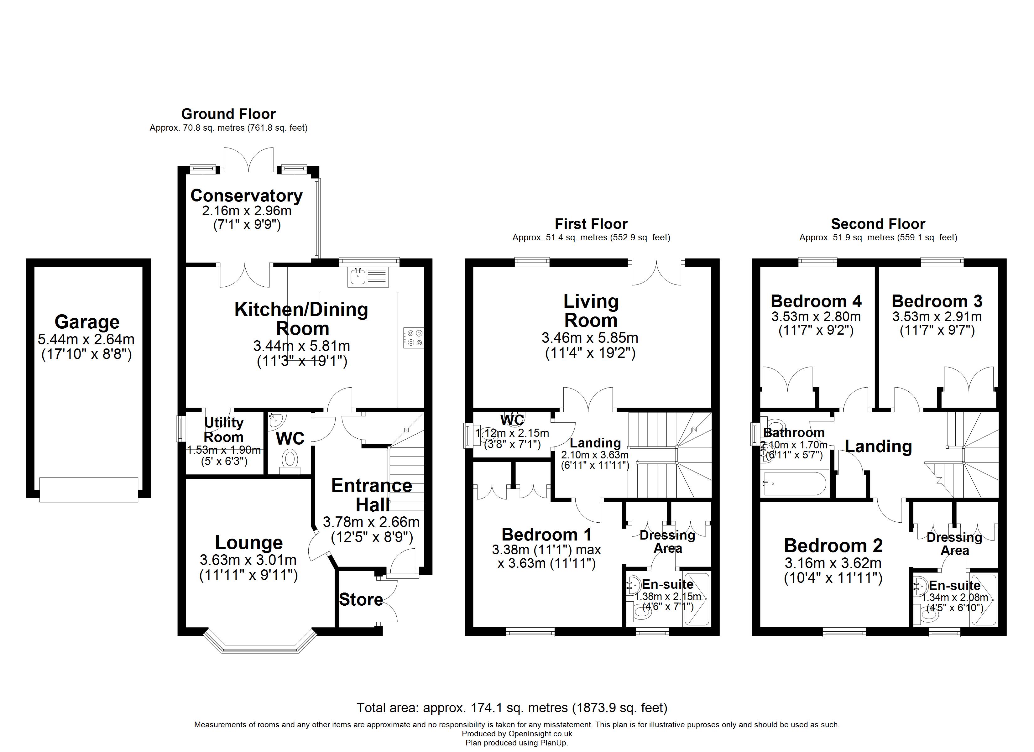 Pewterspear Green Road, Warrington Floor Plan