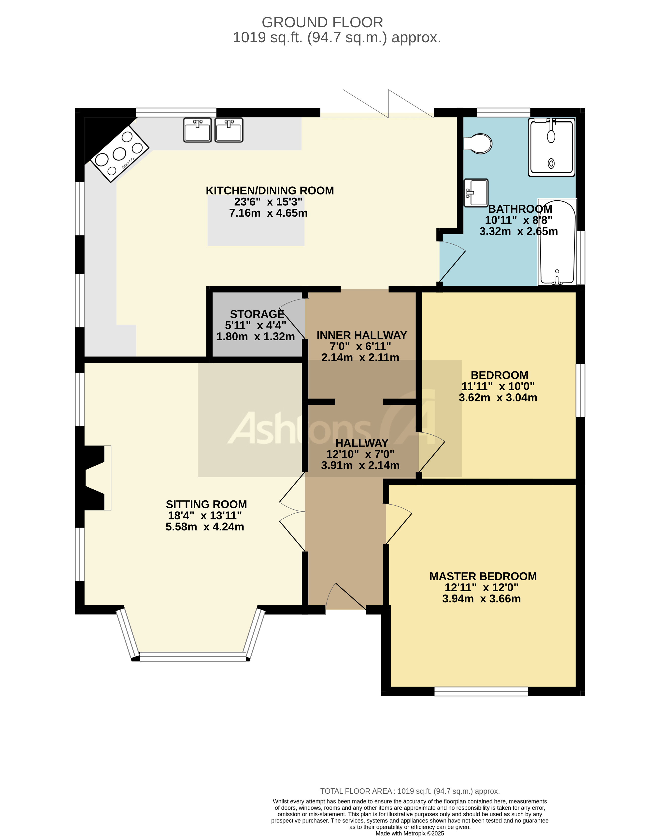 Austral Avenue, Warrington Floor Plan