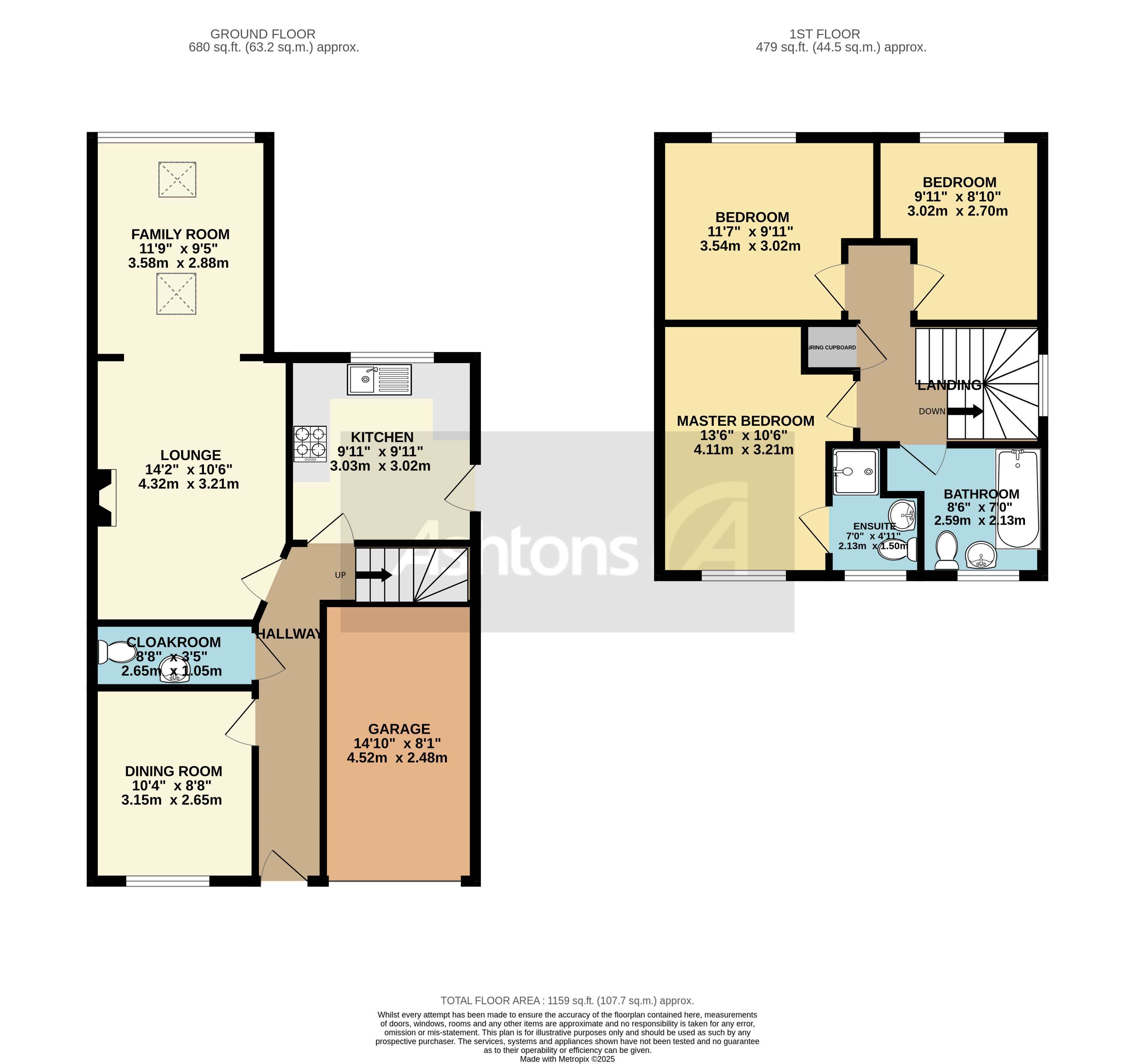 North Meadow Close, Warrington Floor Plan