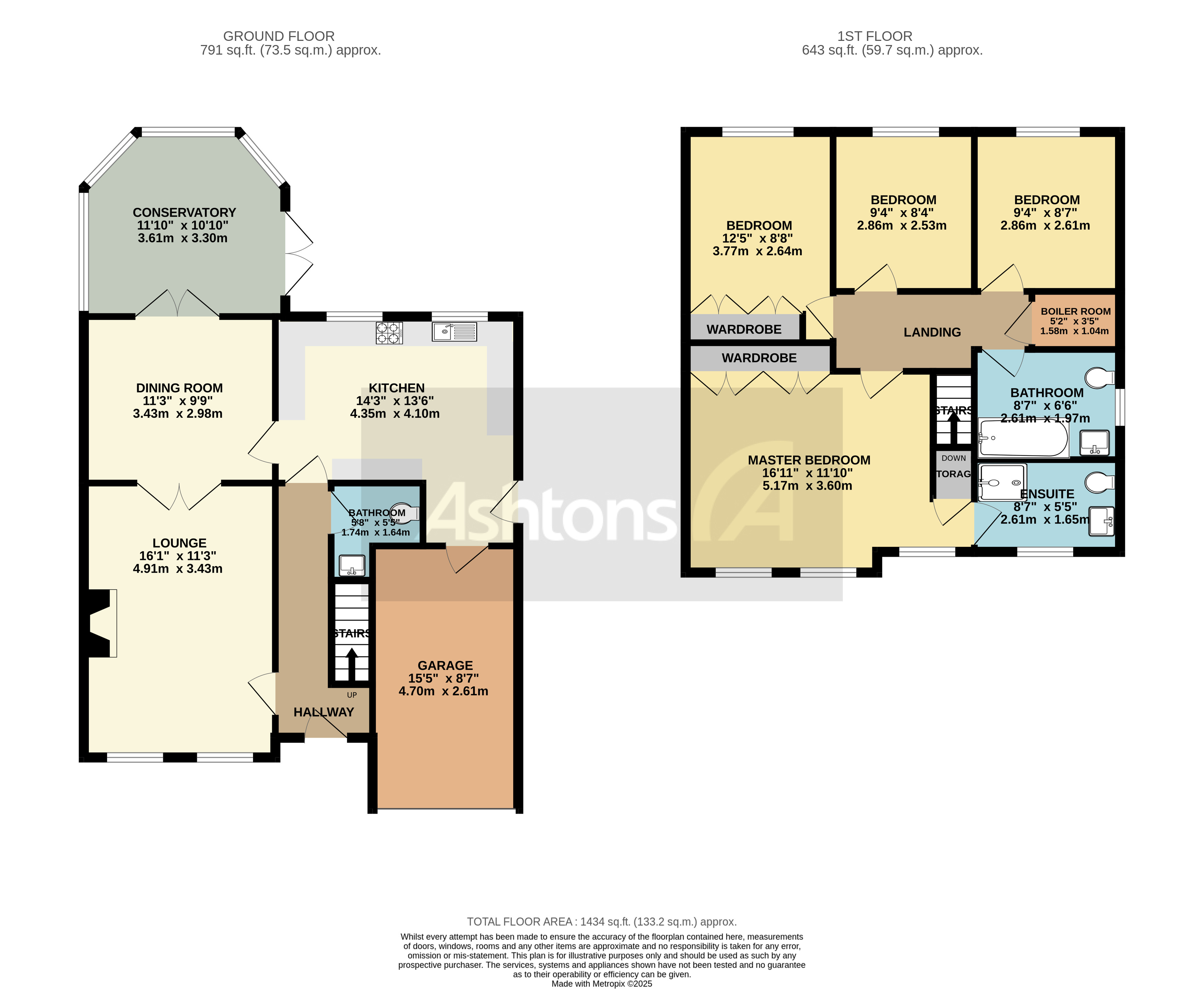 Edenbridge Gardens, Warrington Floor Plan