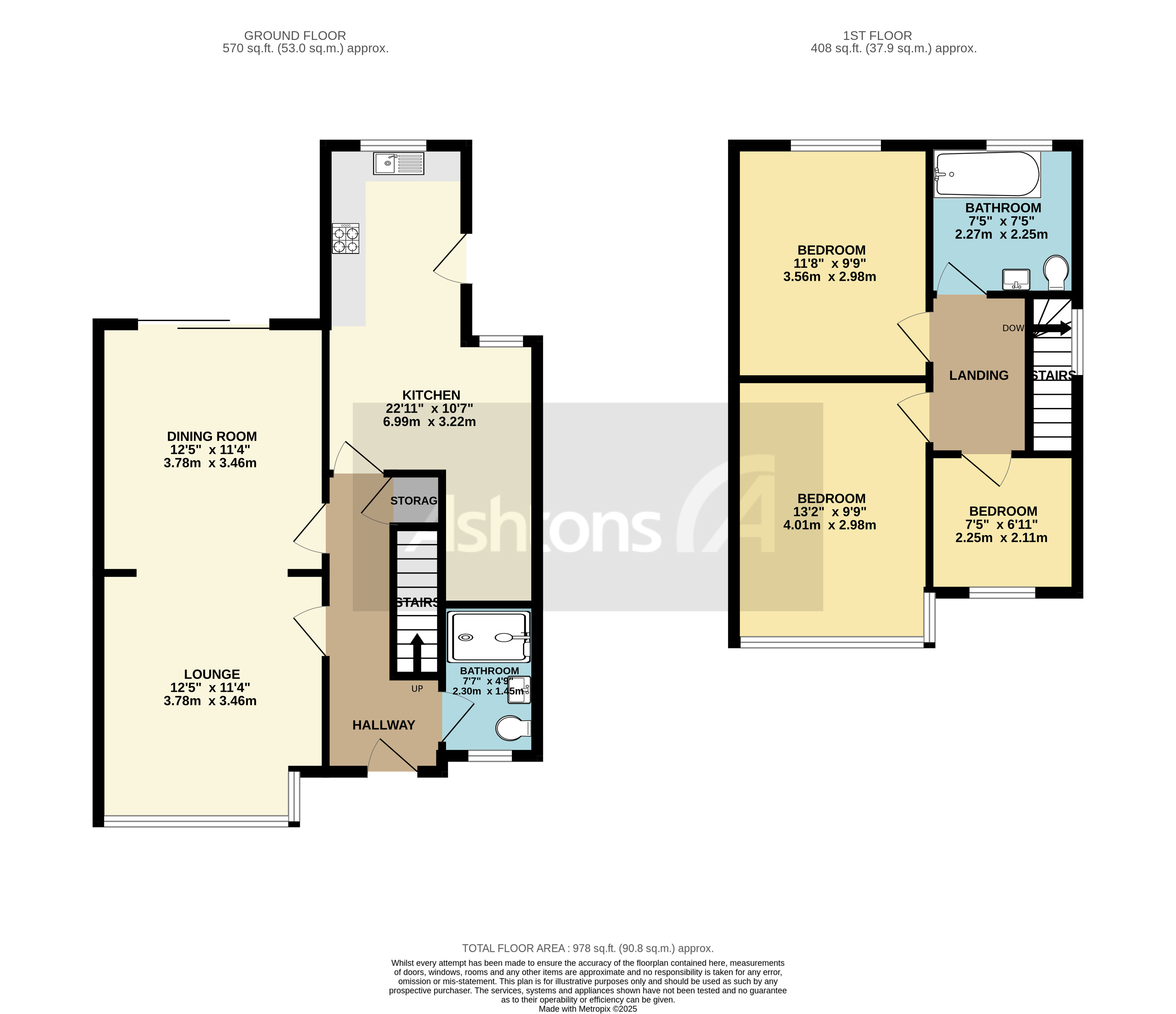 Derwent Road, Warrington Floor Plan