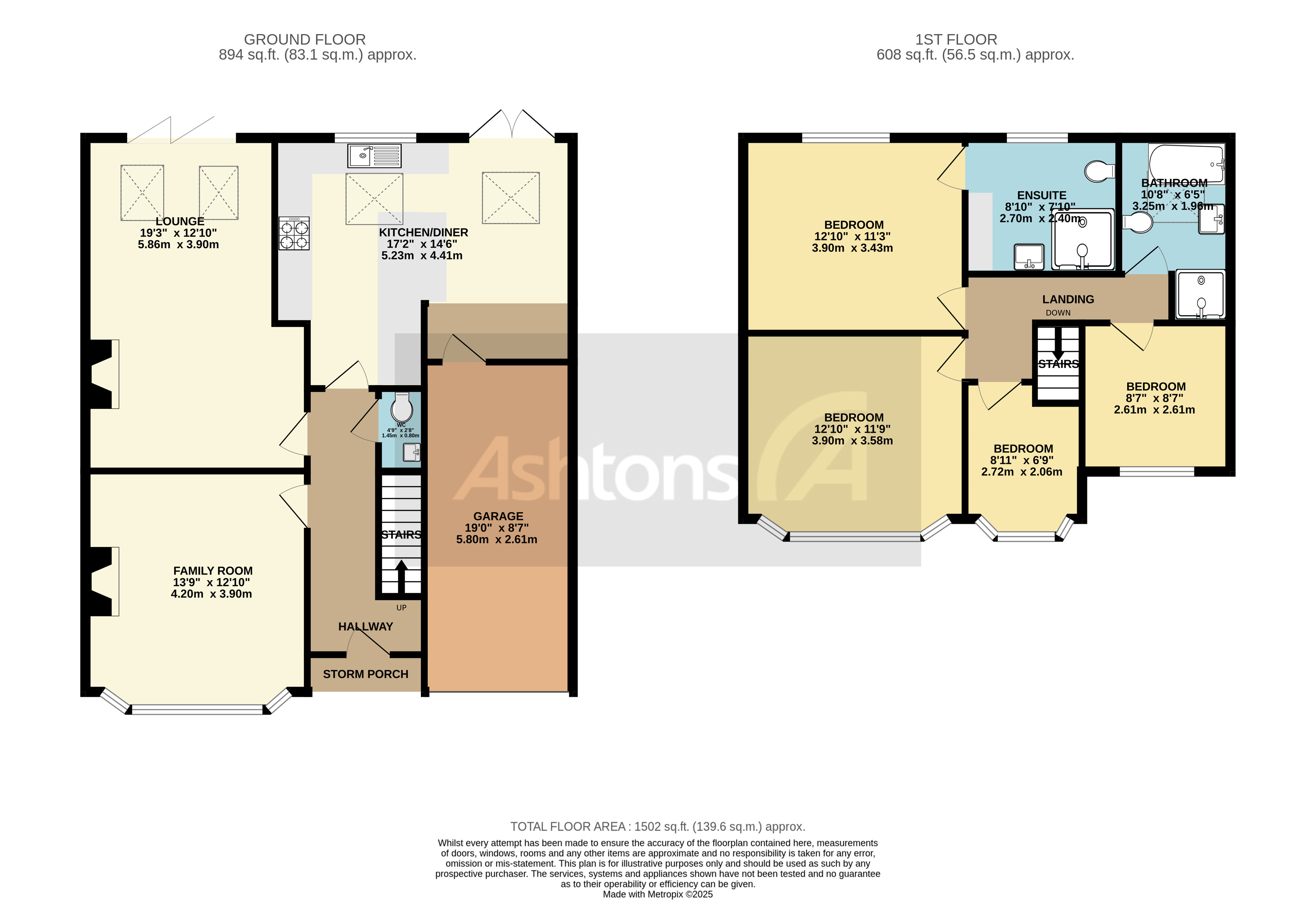 Burnside Avenue, Warrington Floor Plan