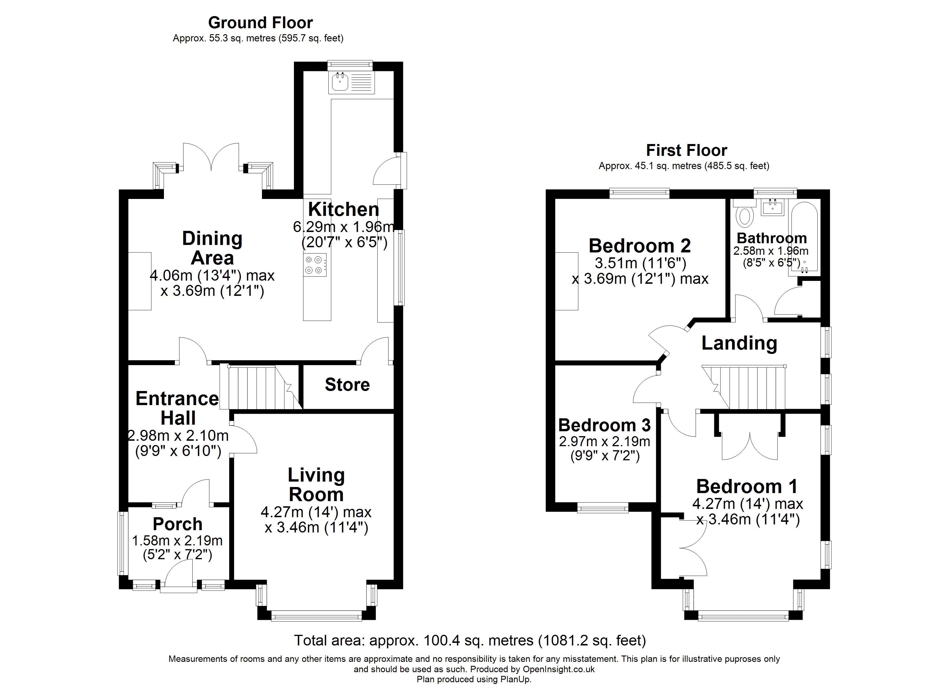 London Road, Warrington Floor Plan