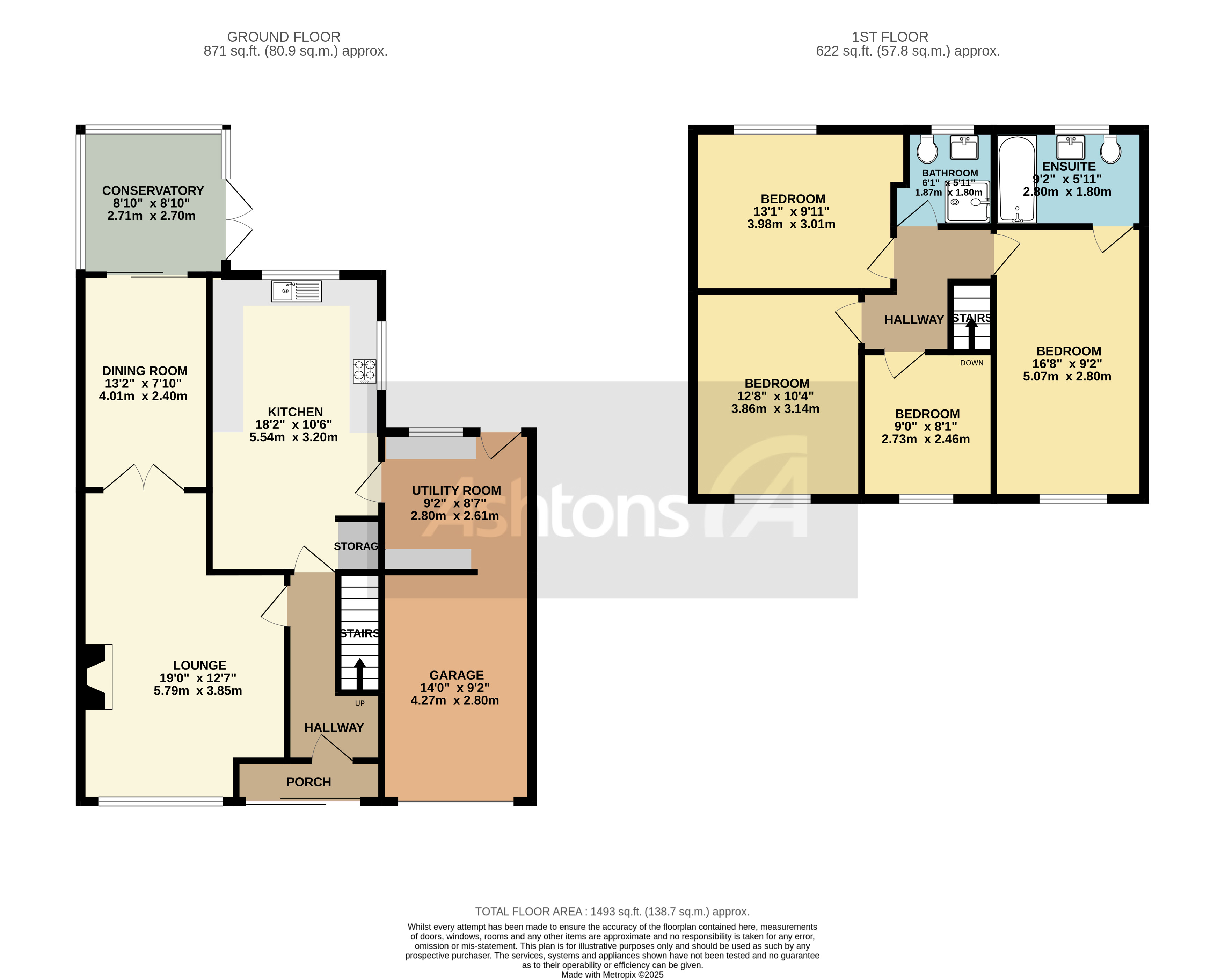 Coniston Avenue, Warrington Floor Plan