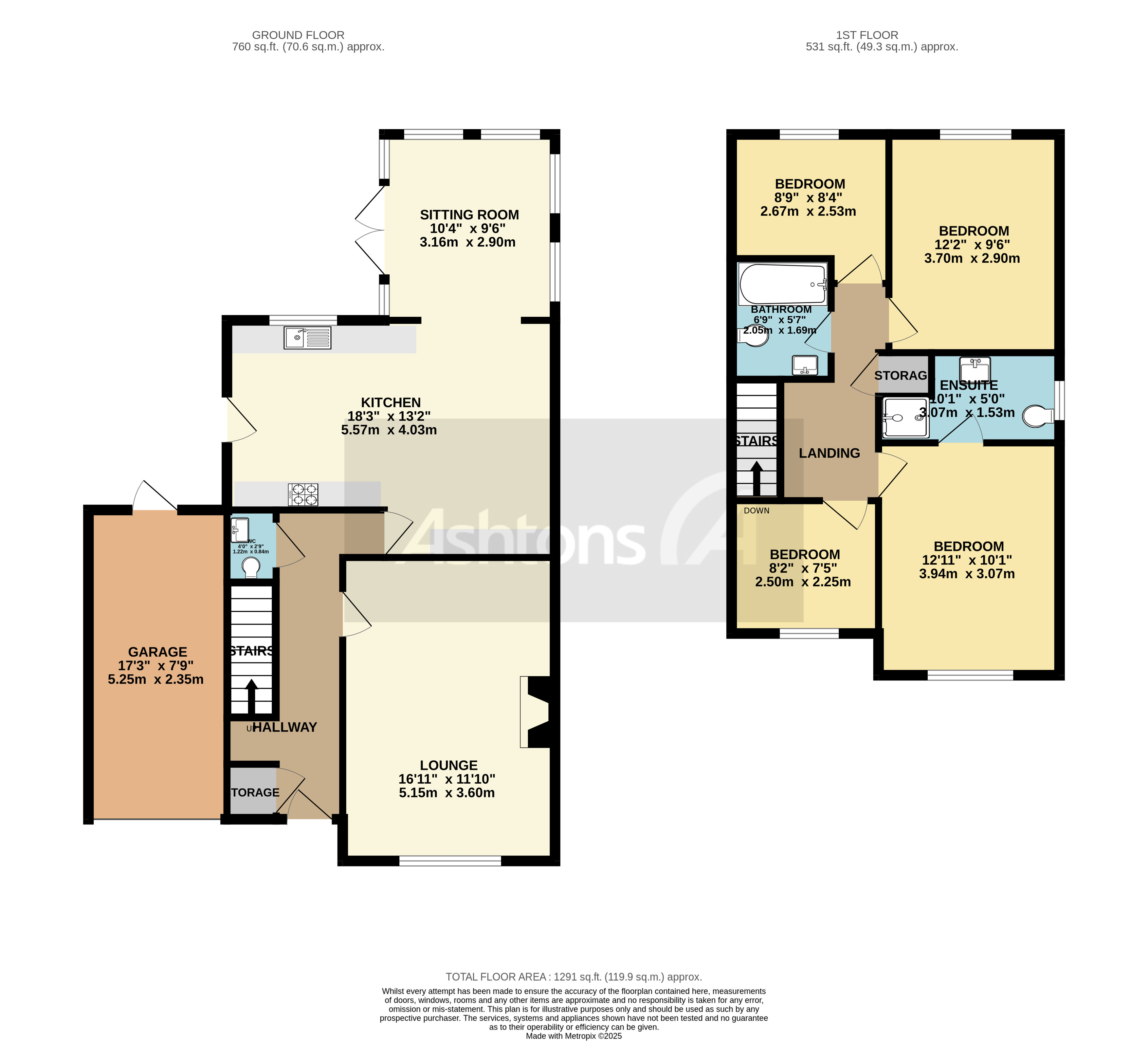 Grant Close, Warrington Floor Plan