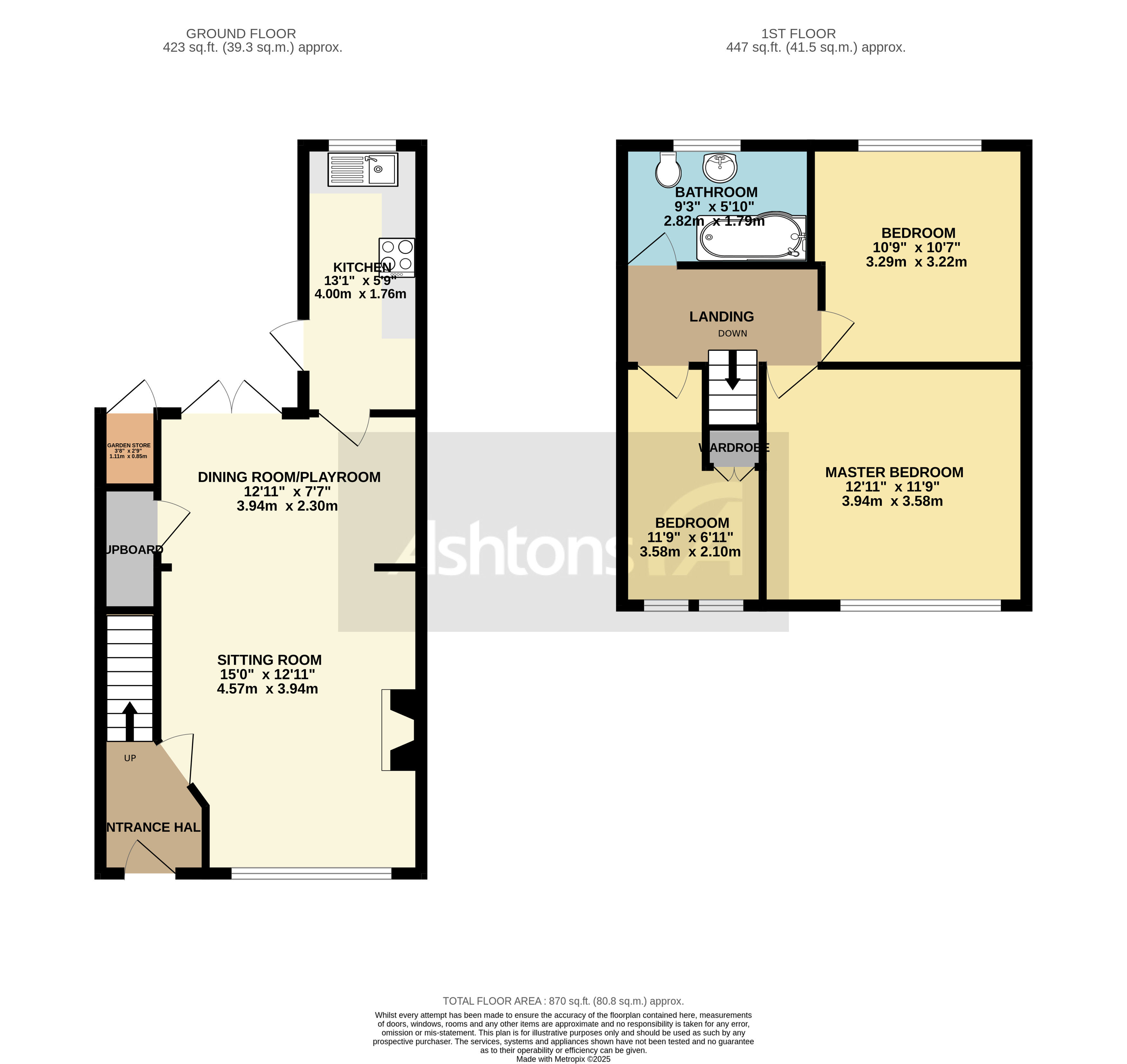 Small Avenue, Warrington Floor Plan