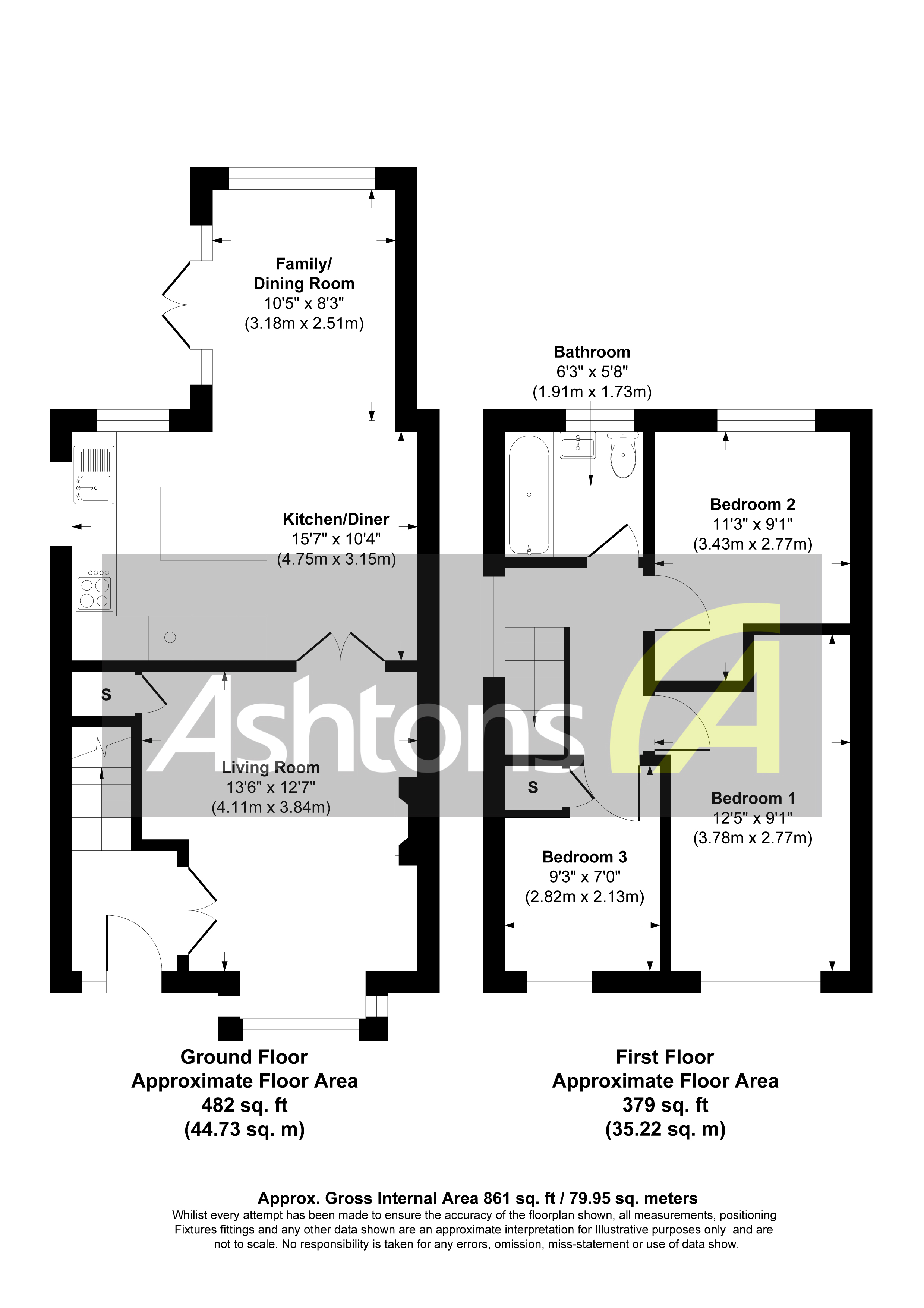 Coldstone Drive, Wigan Floor Plan