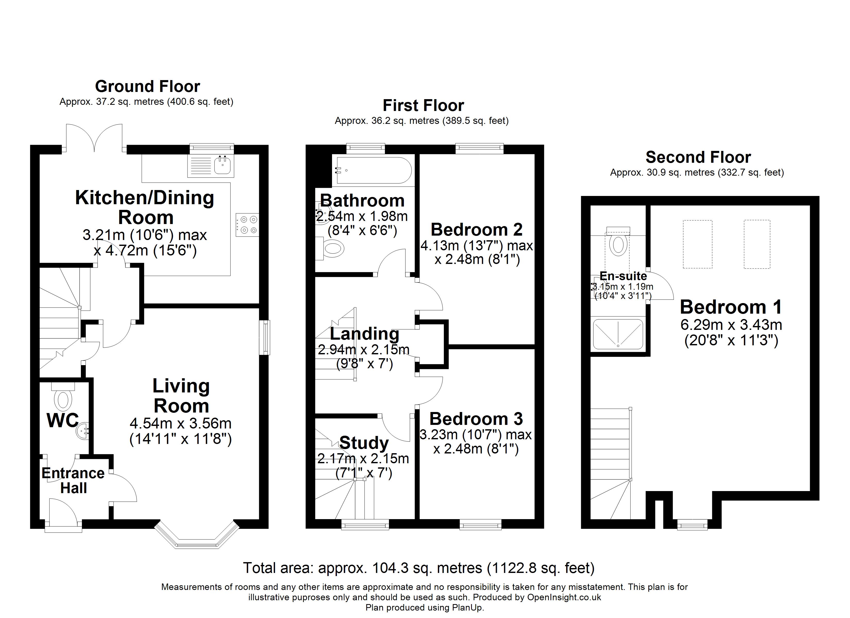 Goldspur Close, Warrington Floor Plan