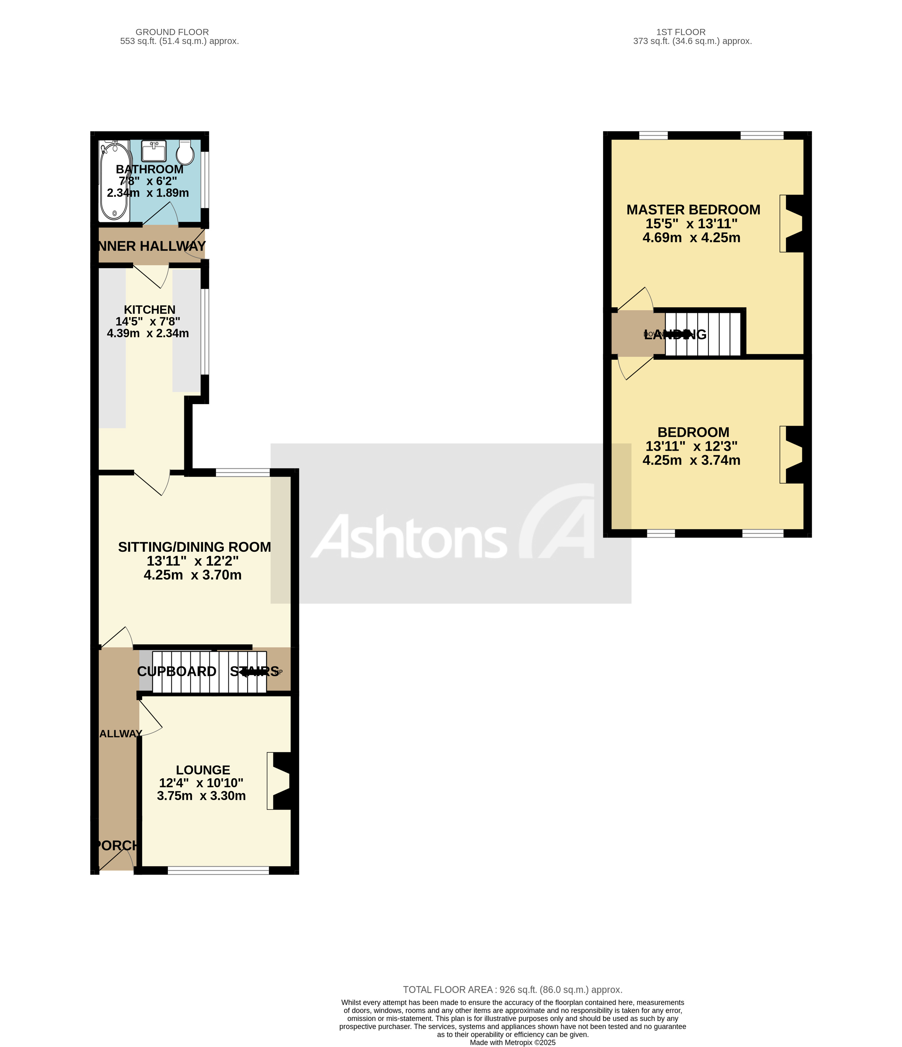 Sutton Street, Warrington Floor Plan