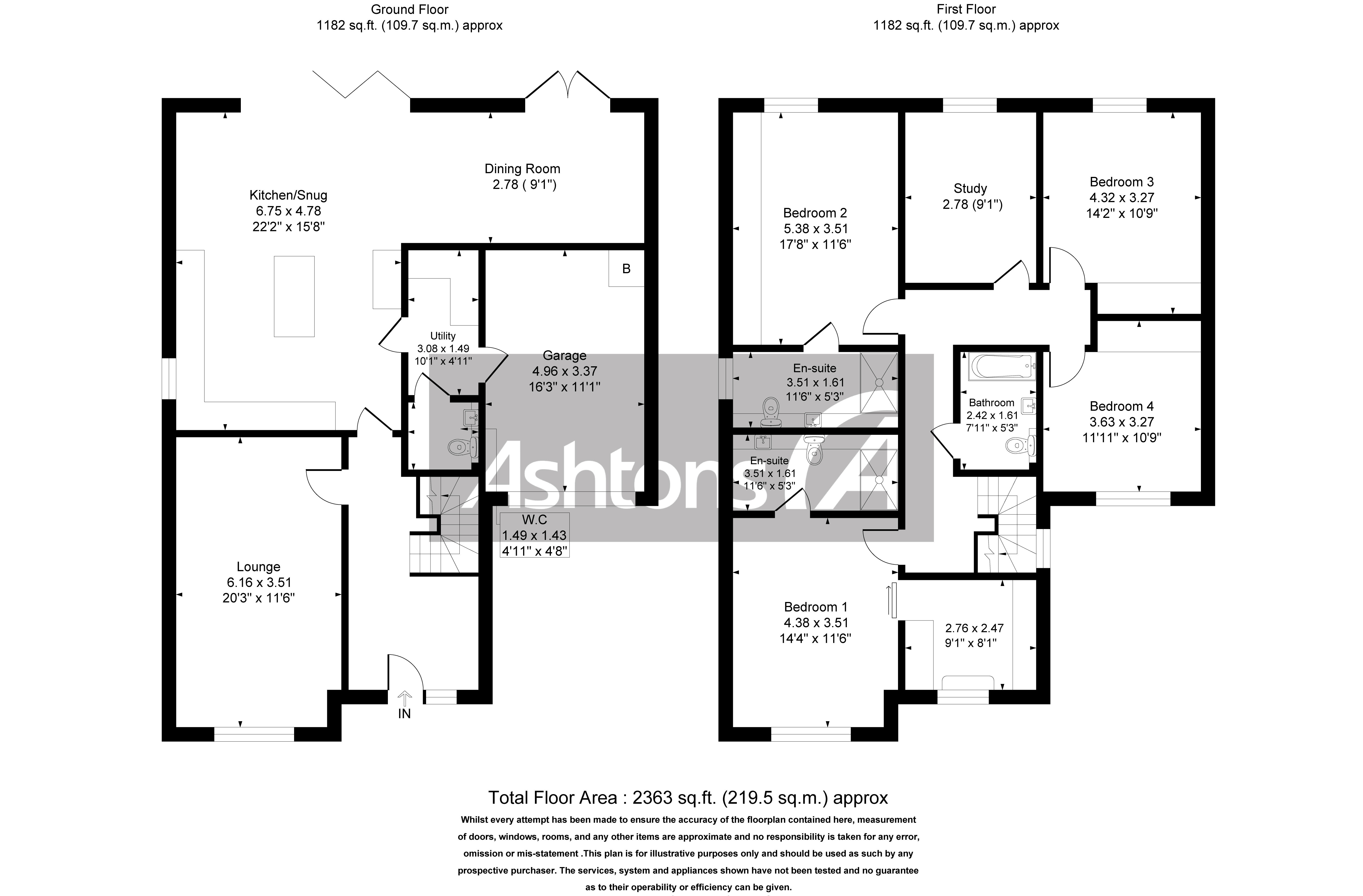 Lane End Mews, Warrington Floor Plan