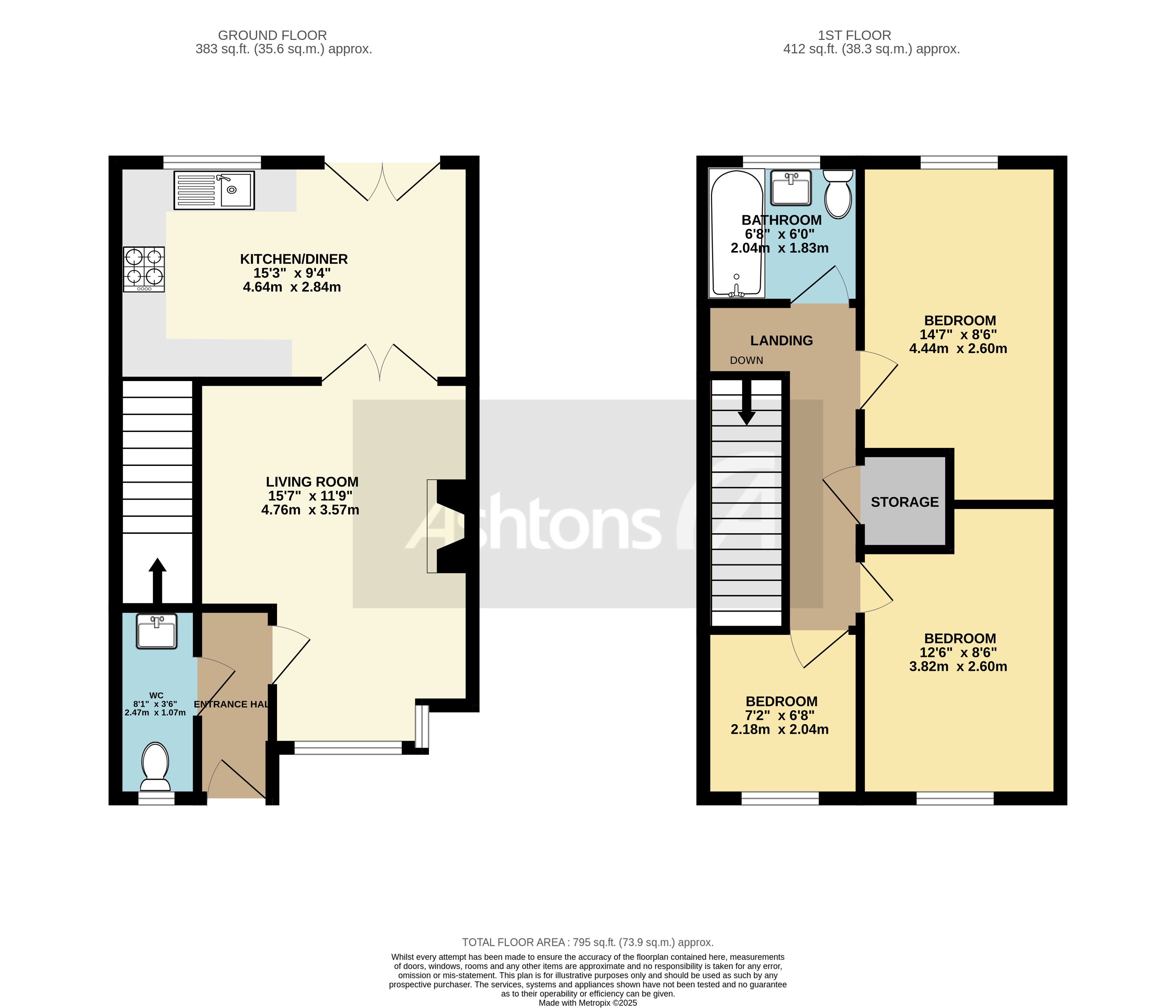 Blenheim Close, Warrington Floor Plan