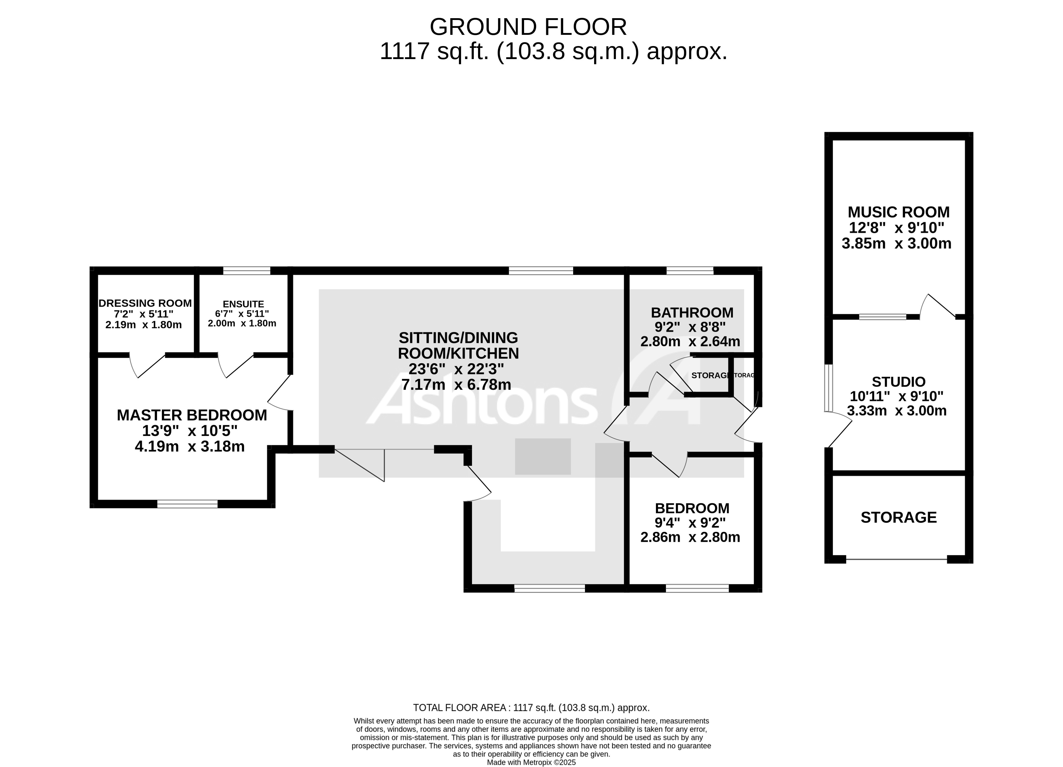 The Dale, Warrington Floor Plan