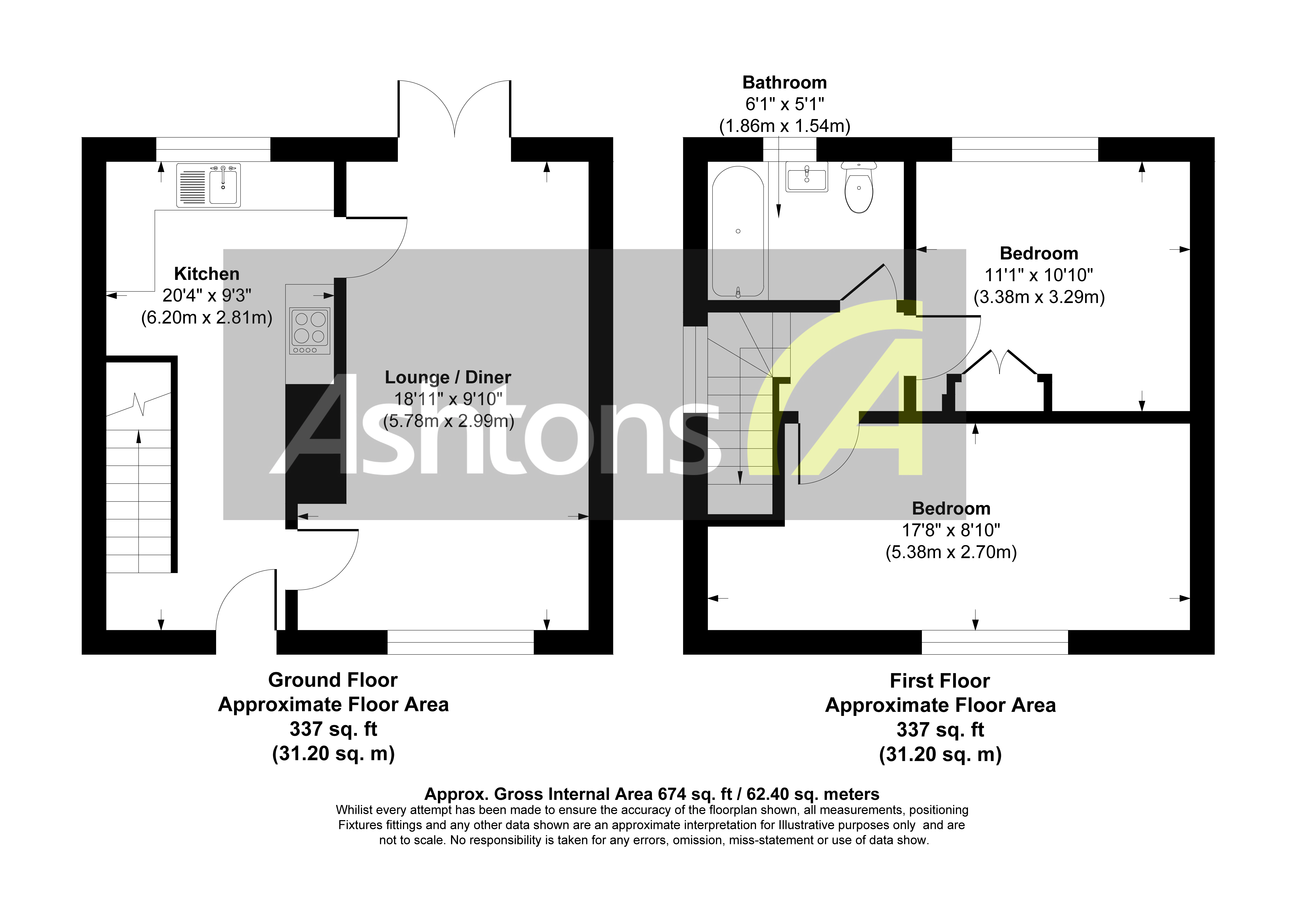 Bright Street, Leigh Floor Plan