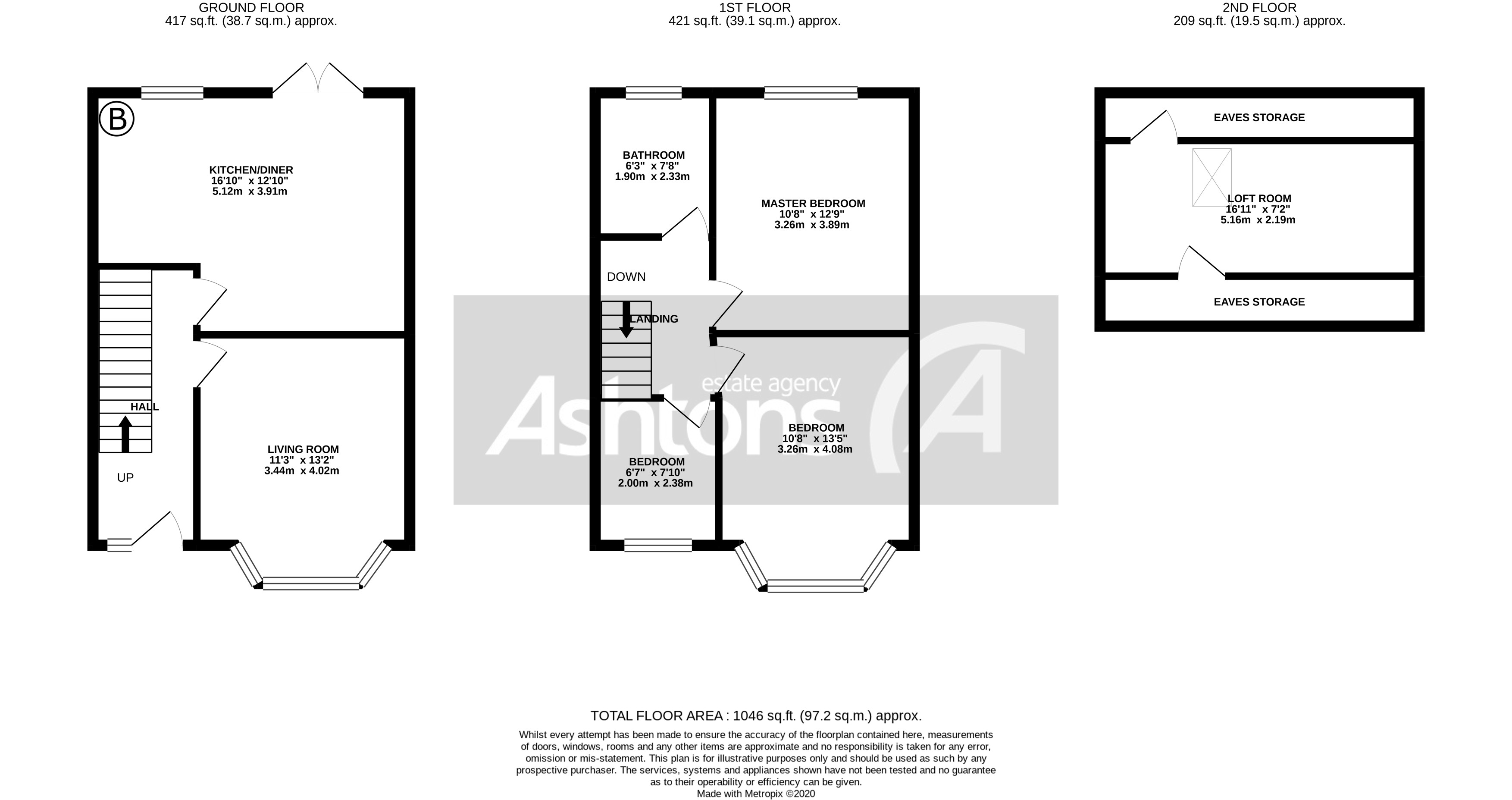 Pickmere Street, Warrington Floor Plan