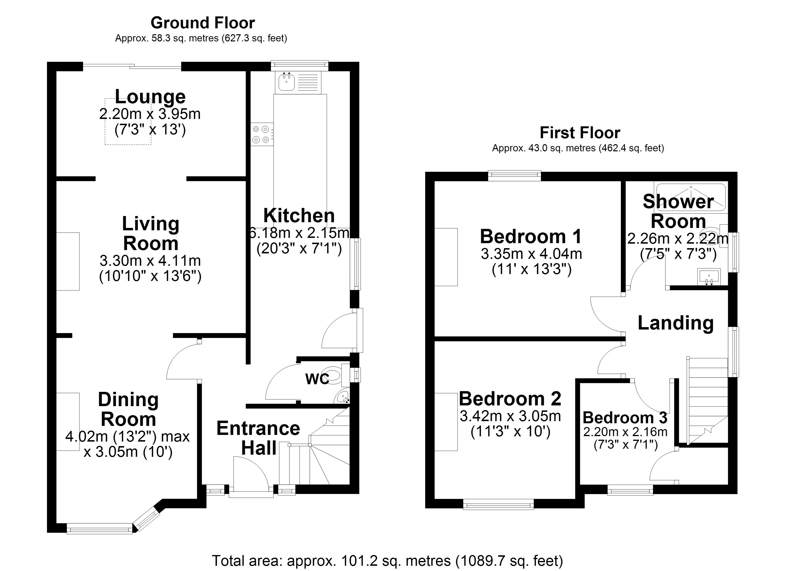 Barton Avenue, Warrington Floor Plan