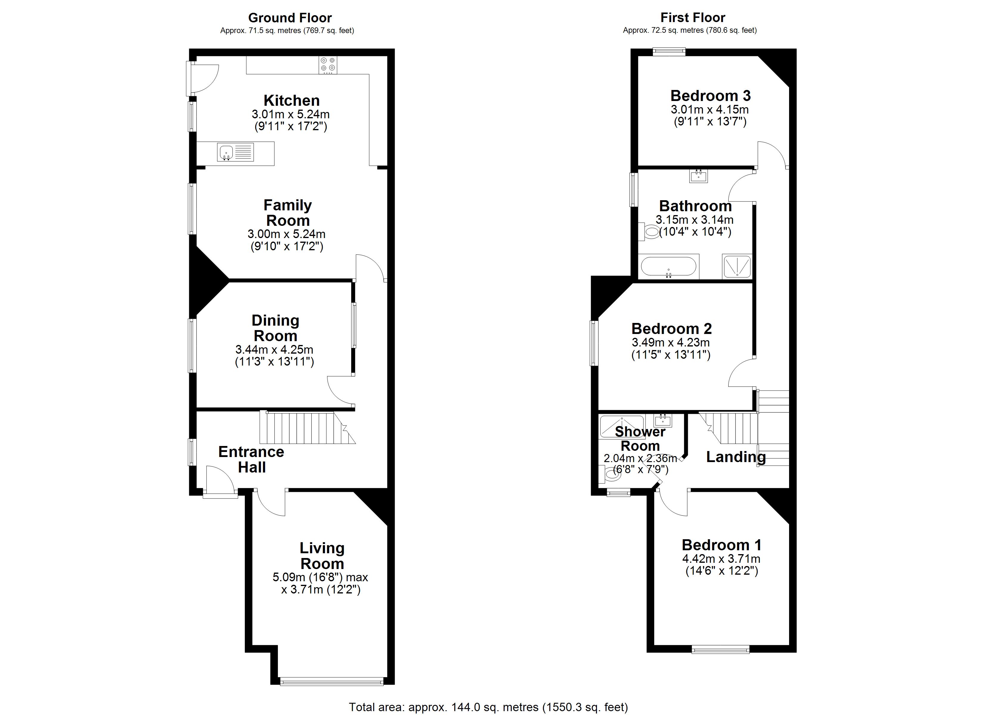 Alexandra Road, Warrington Floor Plan
