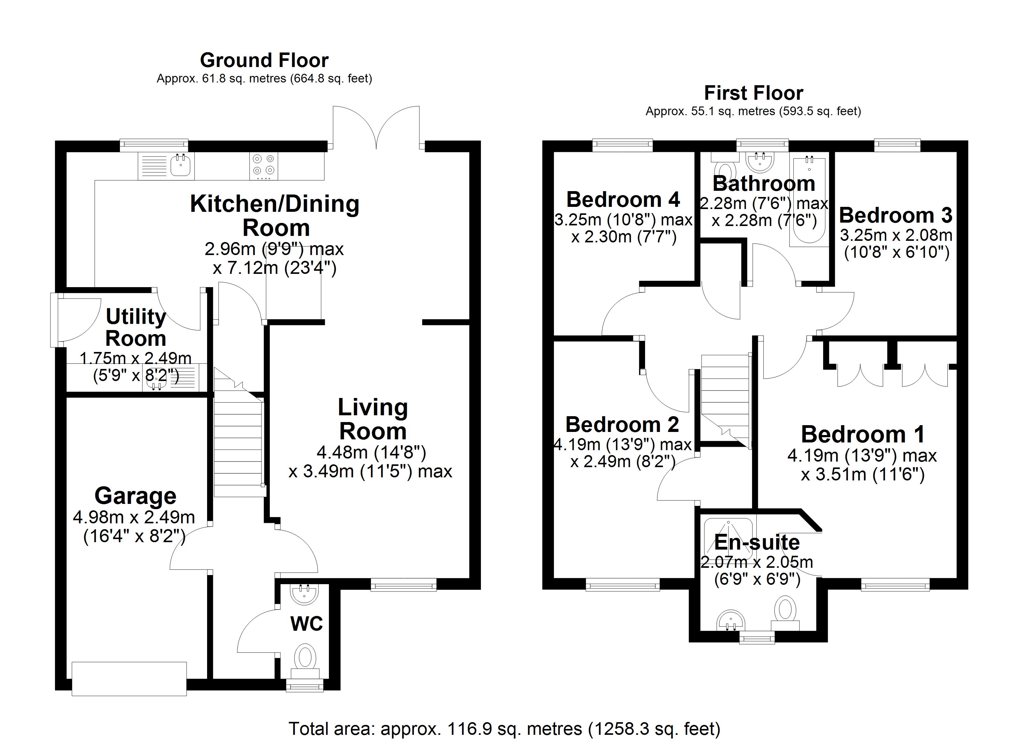 Wade Avenue, Warrington Floor Plan